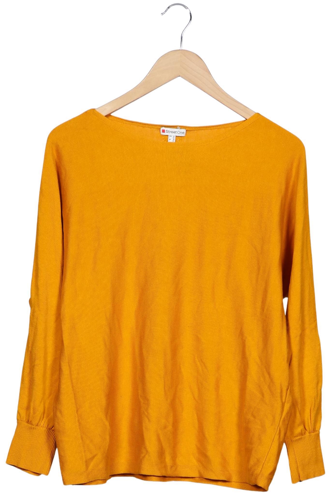 

Street One Damen Pullover, gelb, Gr. 42