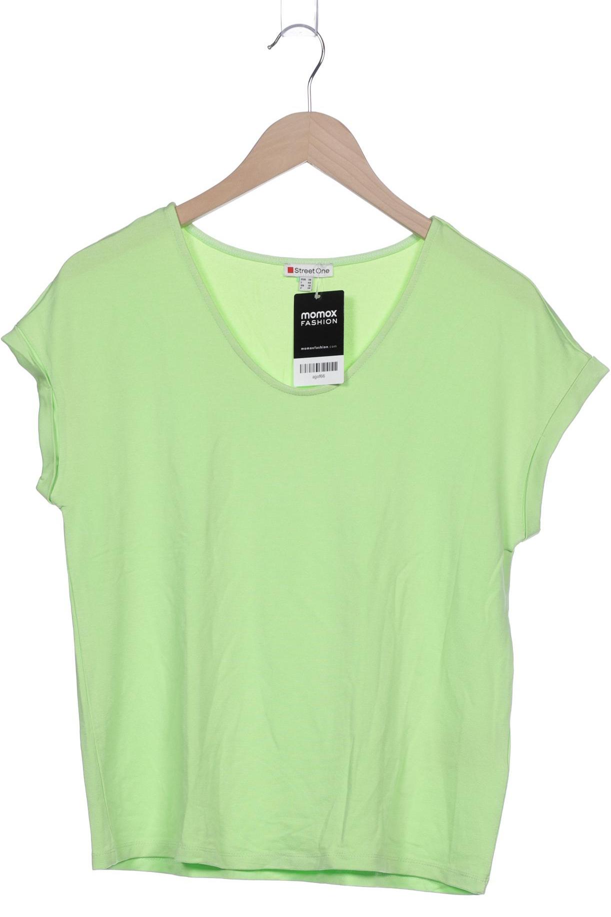 

Street One Damen T-Shirt, hellgrün, Gr. 36