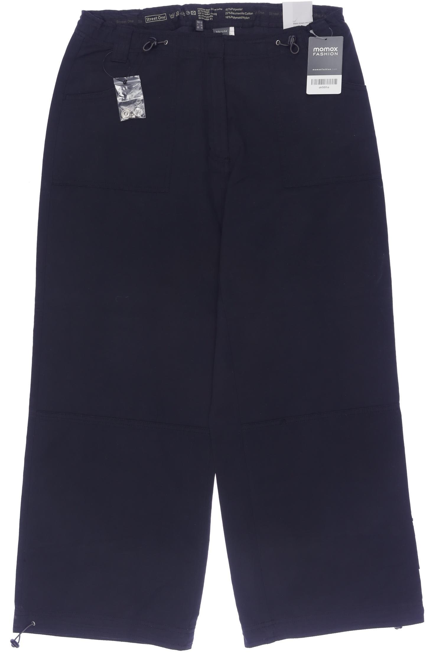

Street One Damen Stoffhose, marineblau, Gr. 42