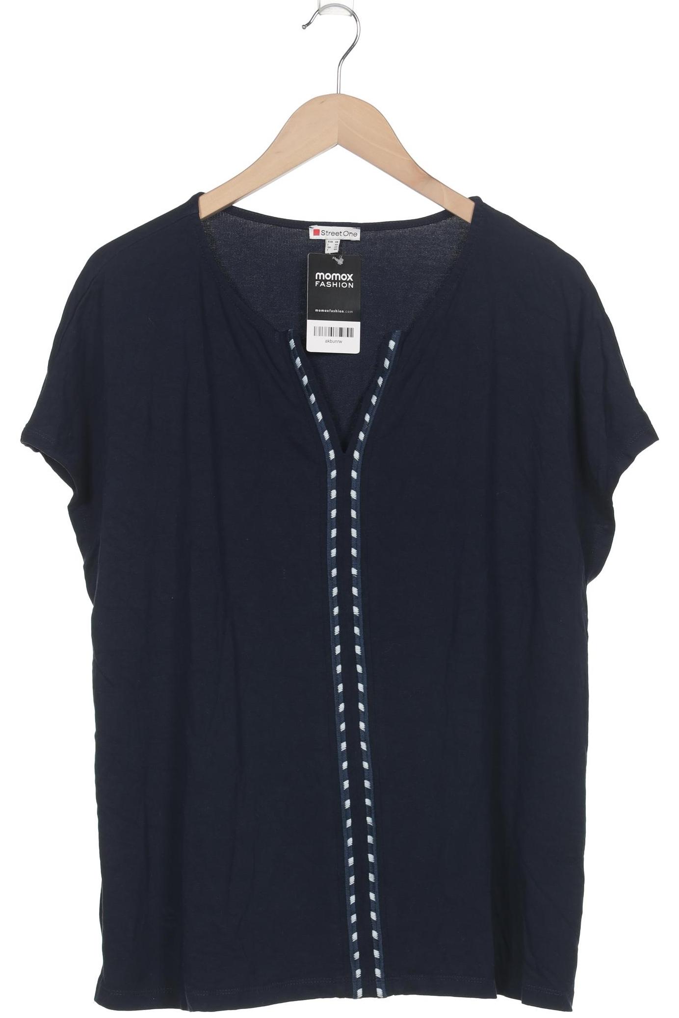 

Street One Damen T-Shirt, marineblau, Gr. 46
