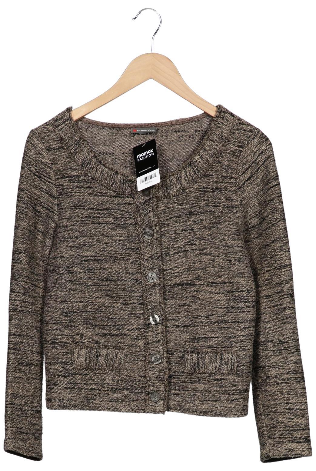 

Street One Damen Strickjacke, braun, Gr. 38