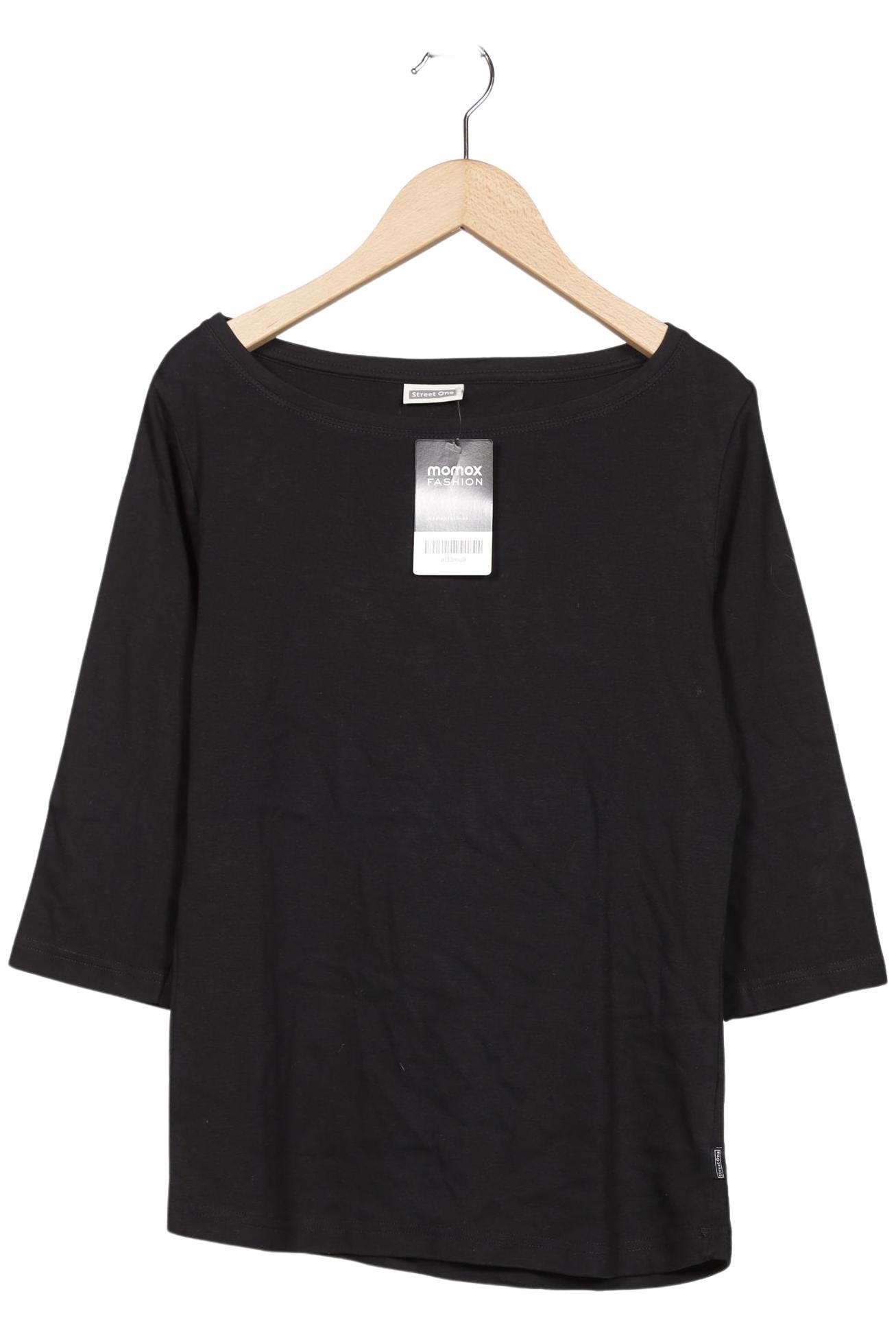 

Street One Damen Langarmshirt, schwarz, Gr. 40