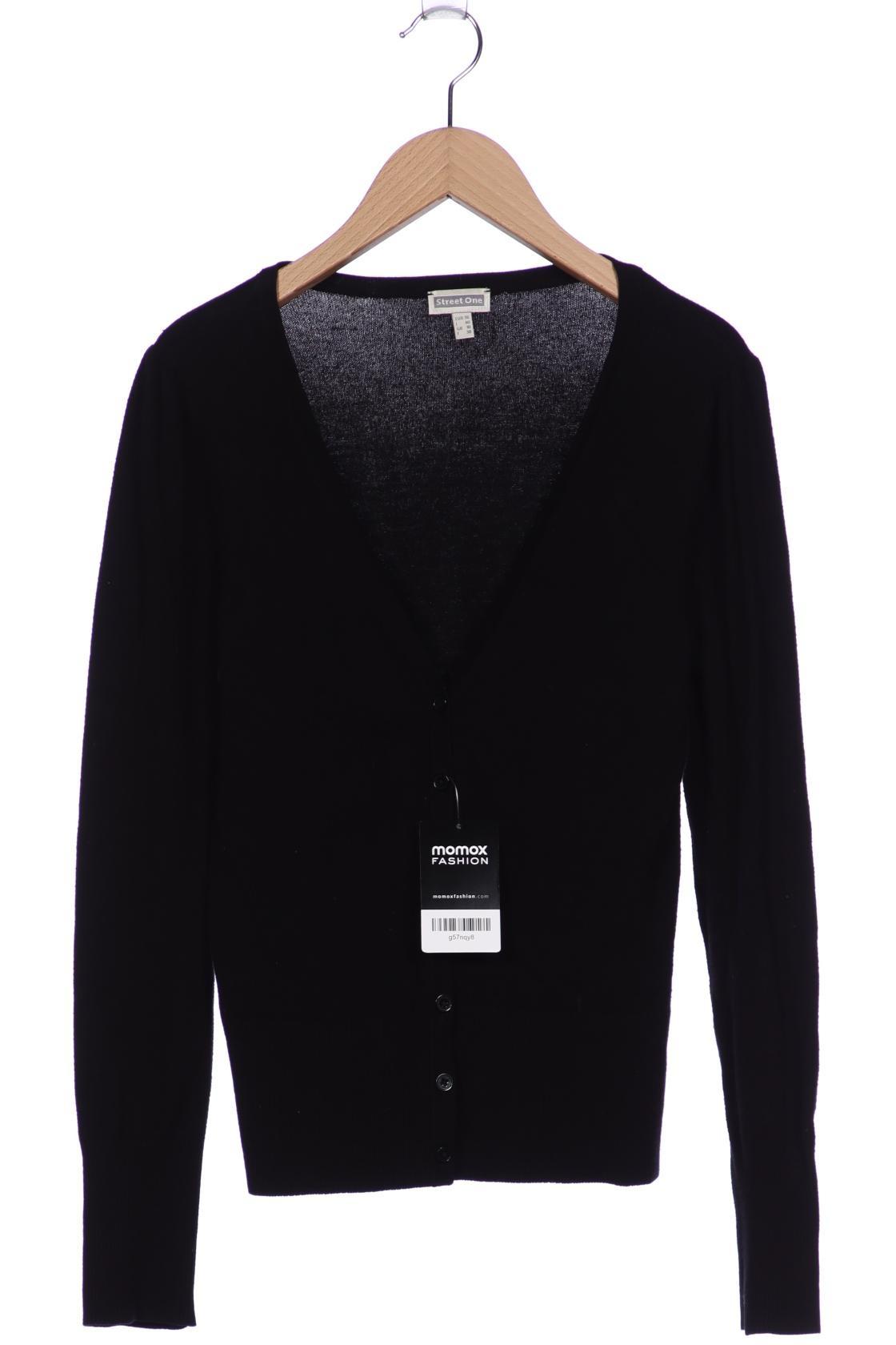 

Street One Damen Strickjacke, schwarz, Gr. 36