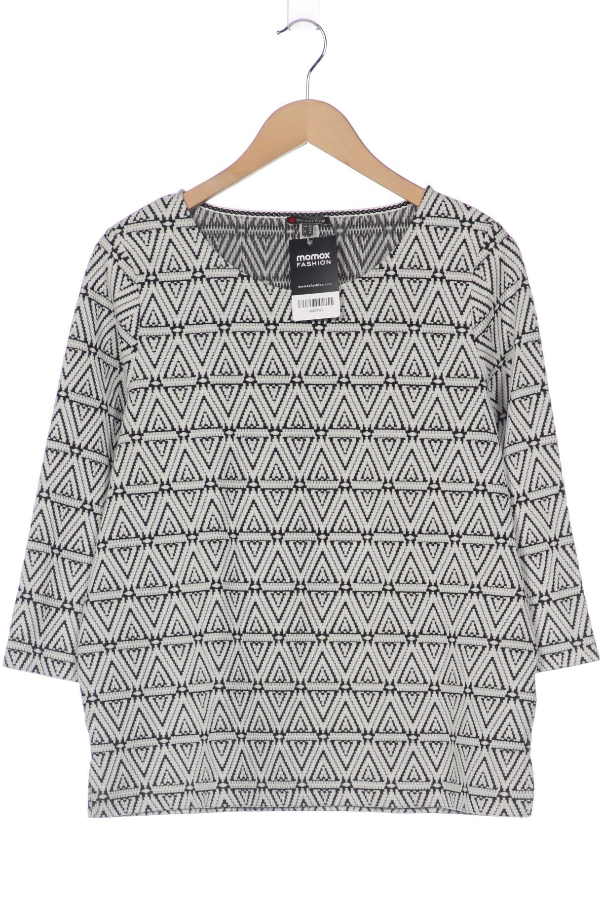 

Street One Damen Sweatshirt, weiß, Gr. 40