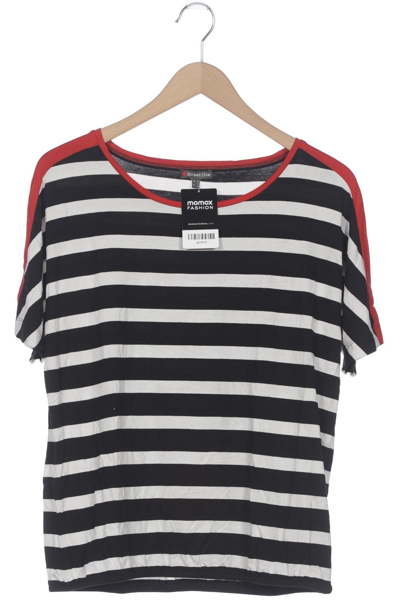 

Street One Damen T-Shirt, schwarz, Gr. 38