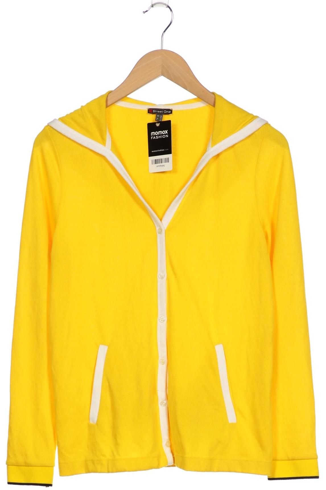 

Street One Damen Strickjacke, gelb, Gr. 40