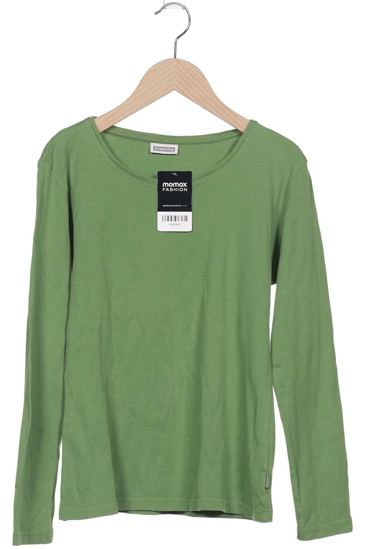 

Street One Damen Langarmshirt, grün, Gr. 40