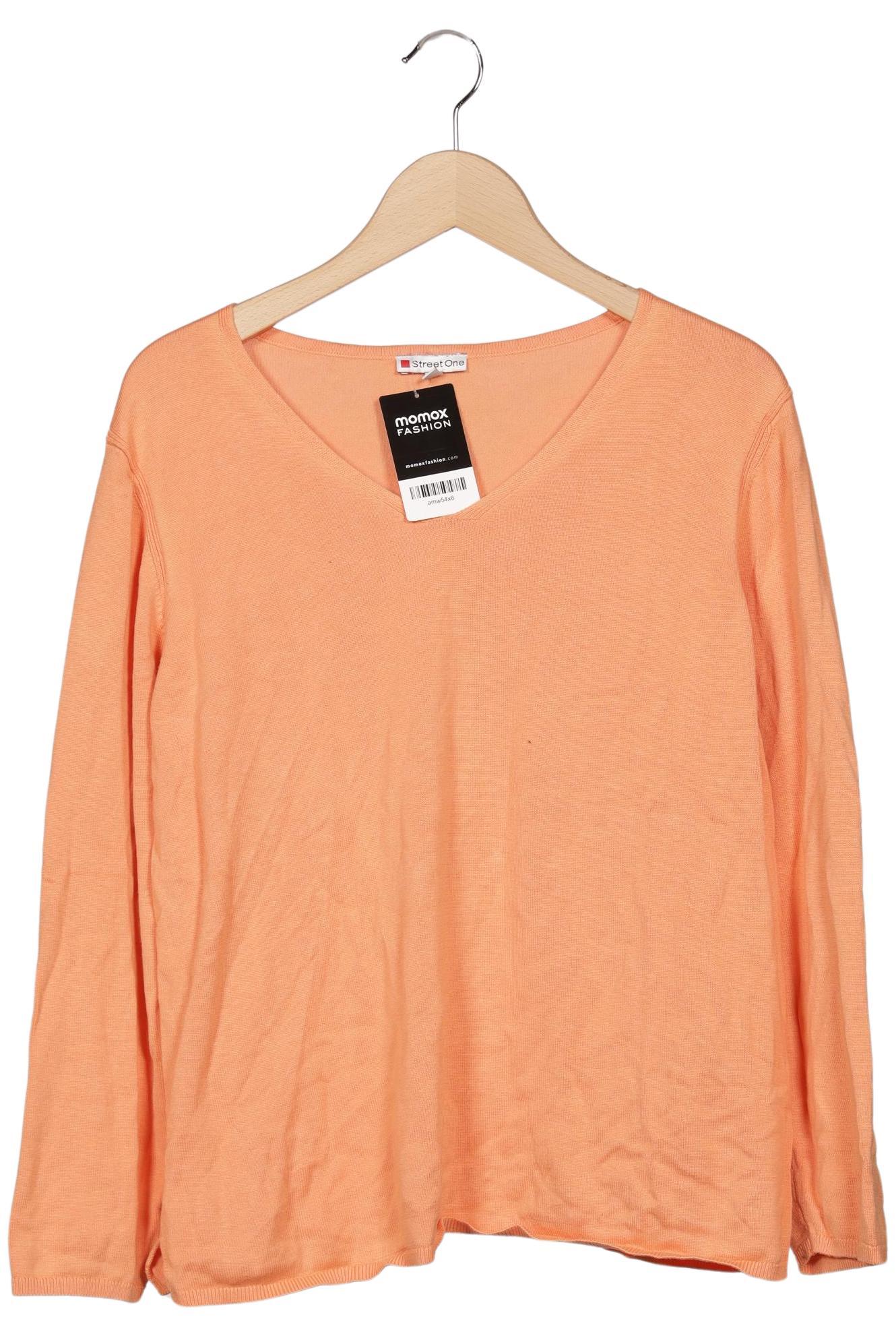 

Street One Damen Pullover, orange, Gr. 44