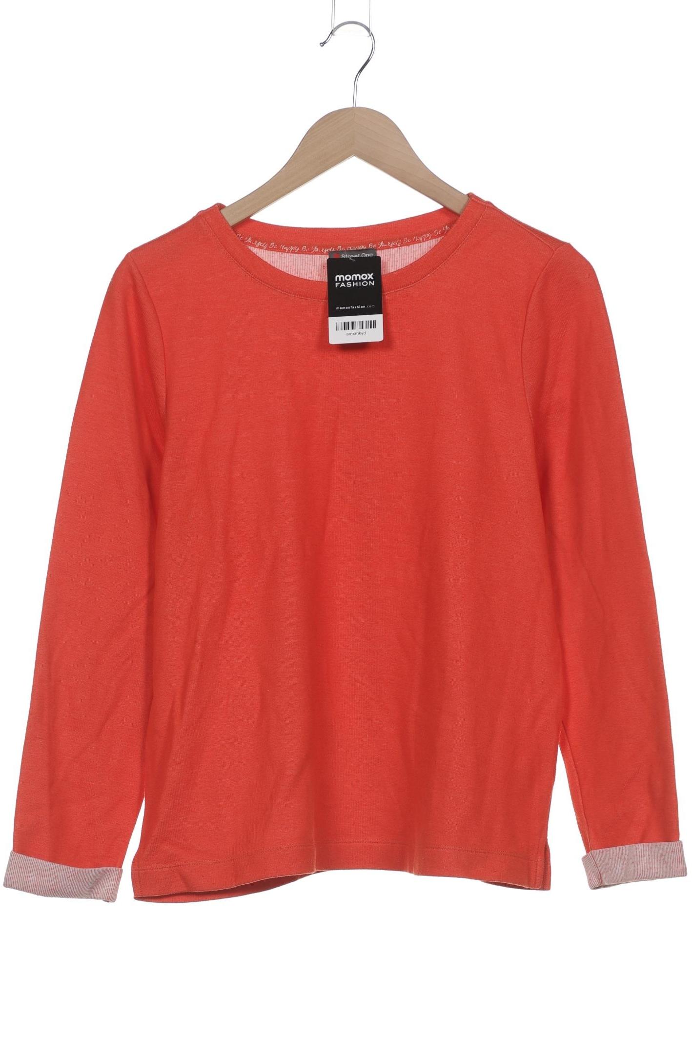 

Street One Damen Sweatshirt, rot, Gr. 42