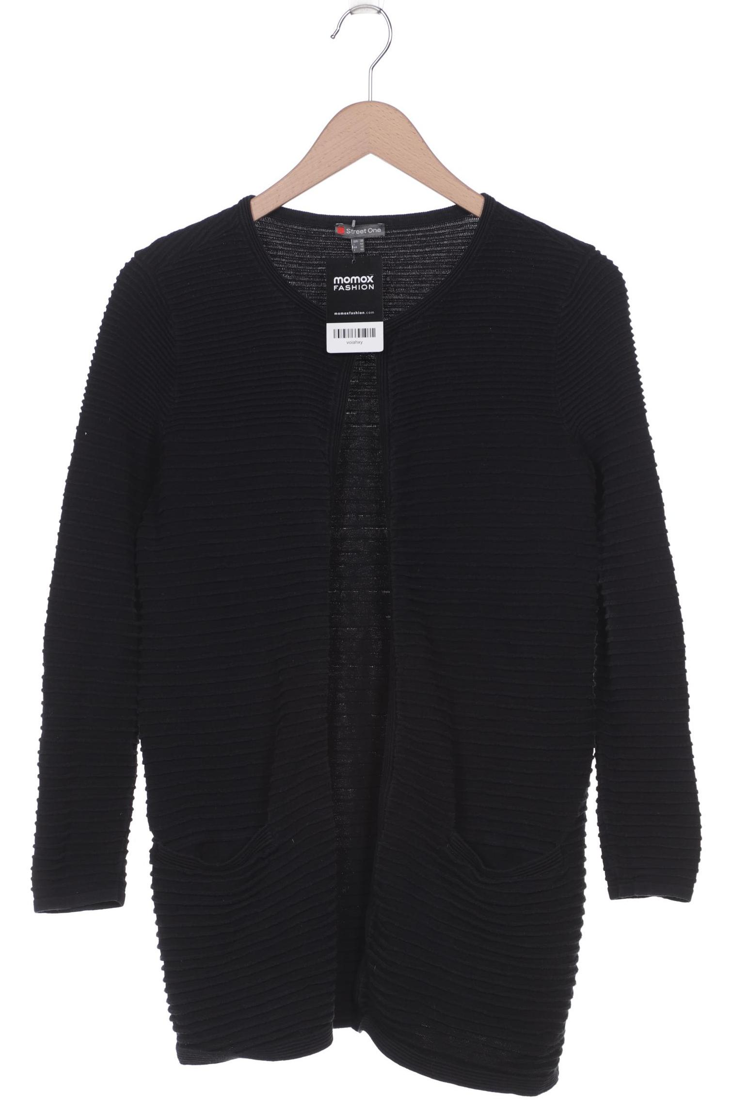 

Street One Damen Strickjacke, schwarz, Gr. 38