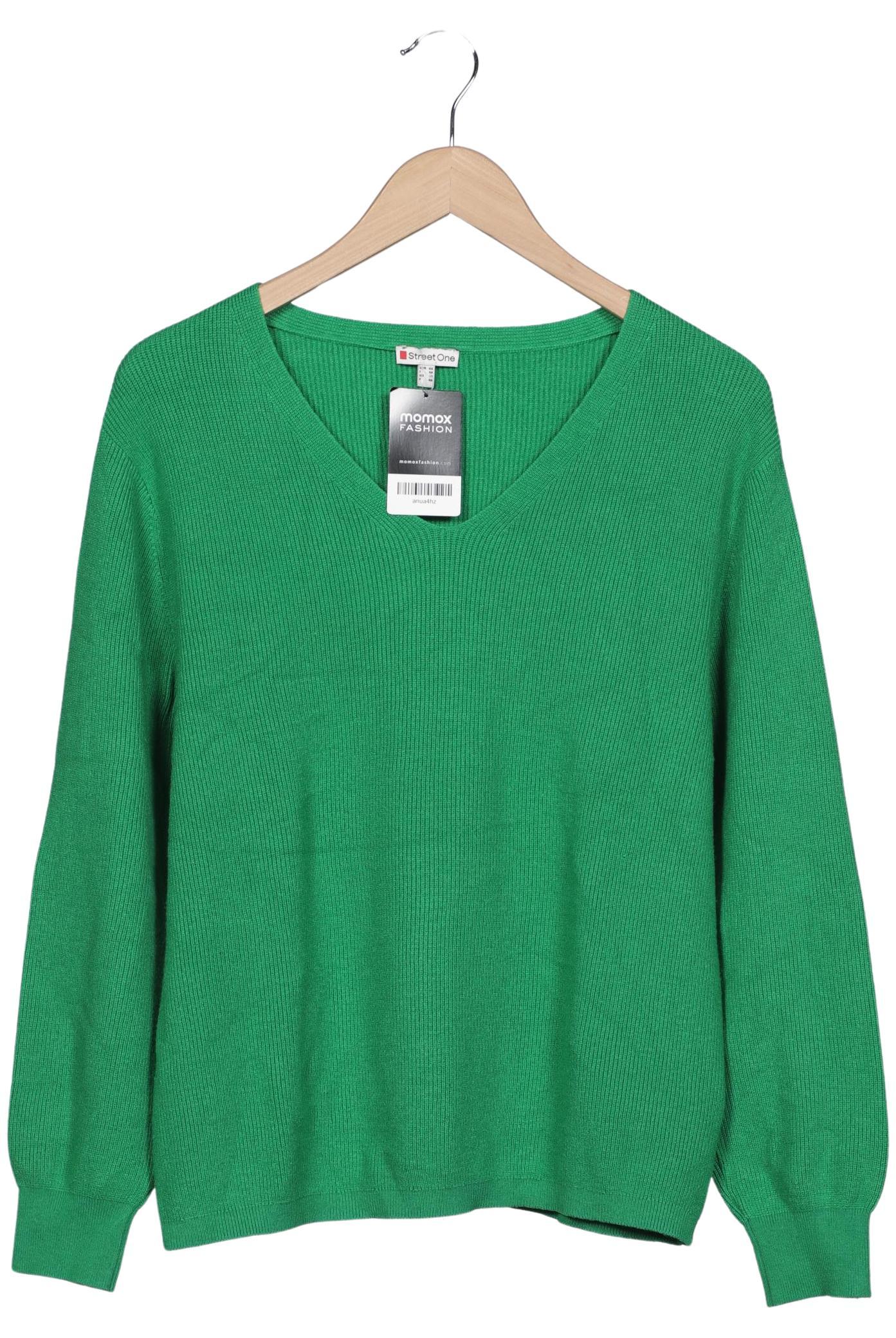 

Street One Damen Pullover, grün, Gr. 44