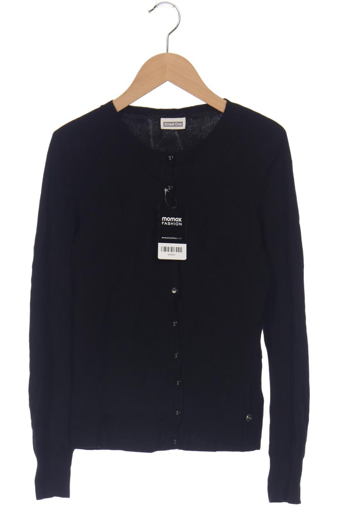 

Street One Damen Strickjacke, schwarz, Gr. 38