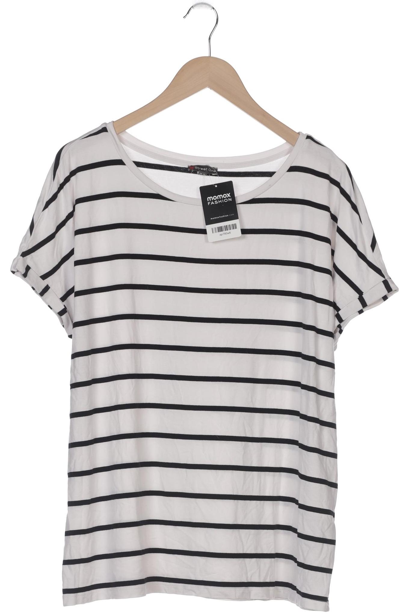 

Street One Damen T-Shirt, weiß, Gr. 44