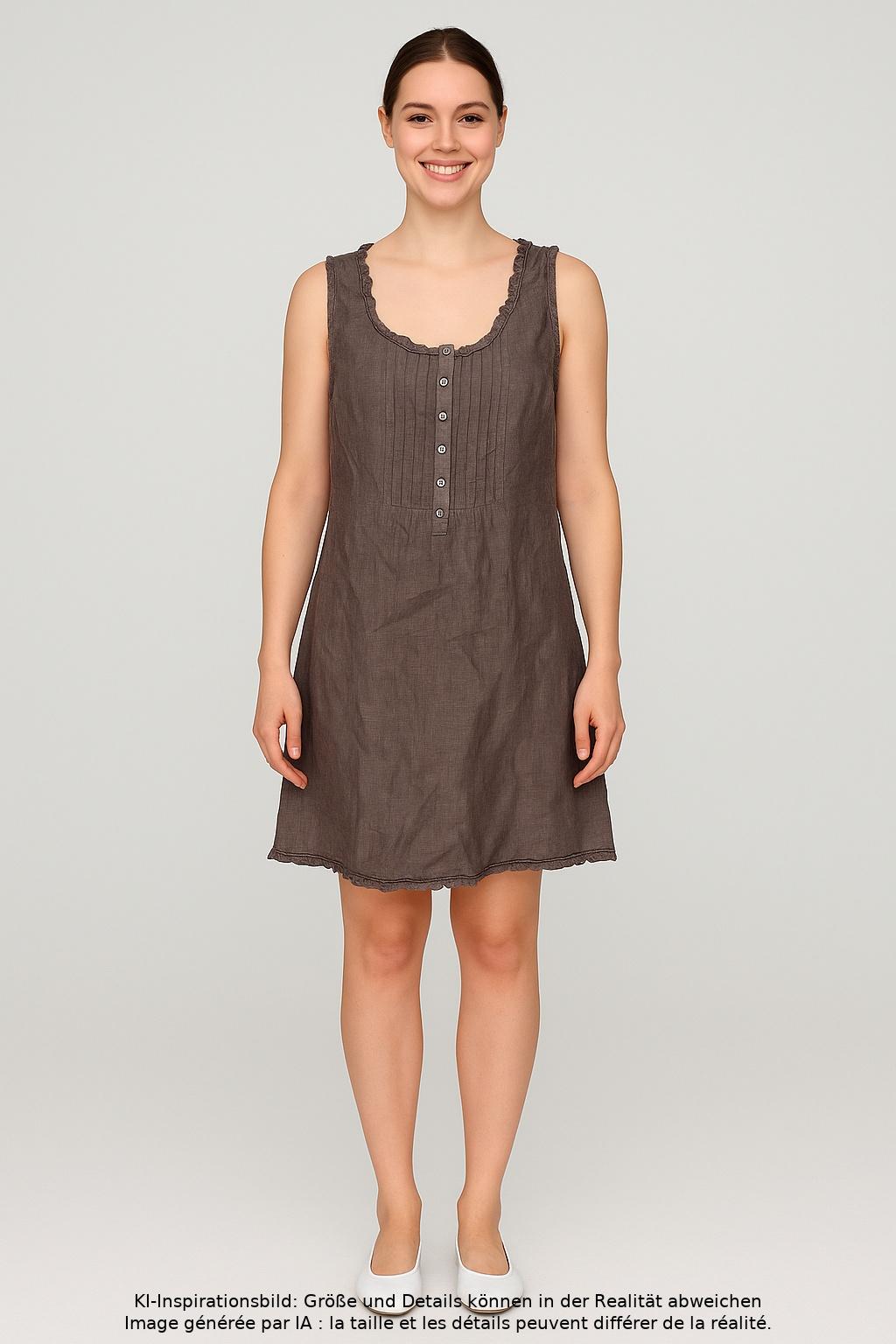 

Street One Damen Kleid, braun, Gr. 38