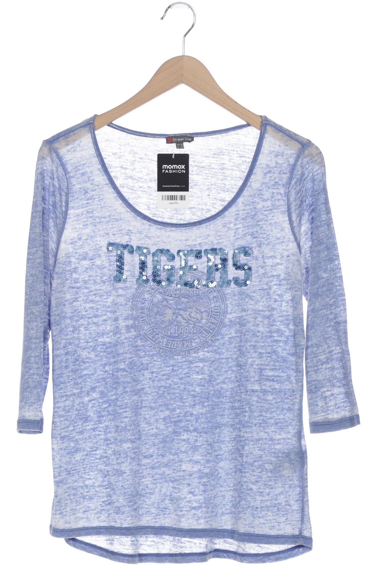 

Street One Damen T-Shirt, blau, Gr. 40