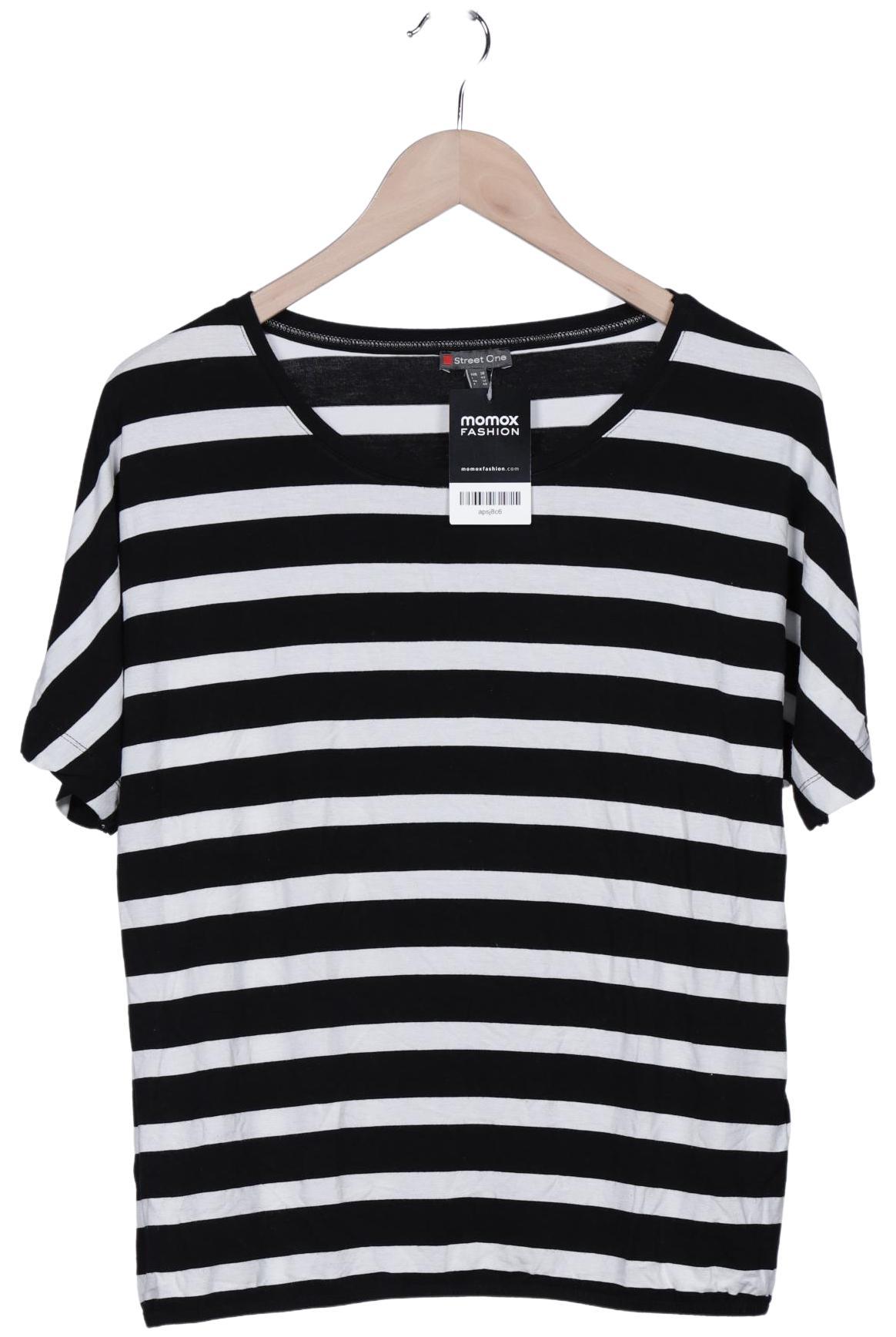 

Street One Damen T-Shirt, schwarz, Gr. 38