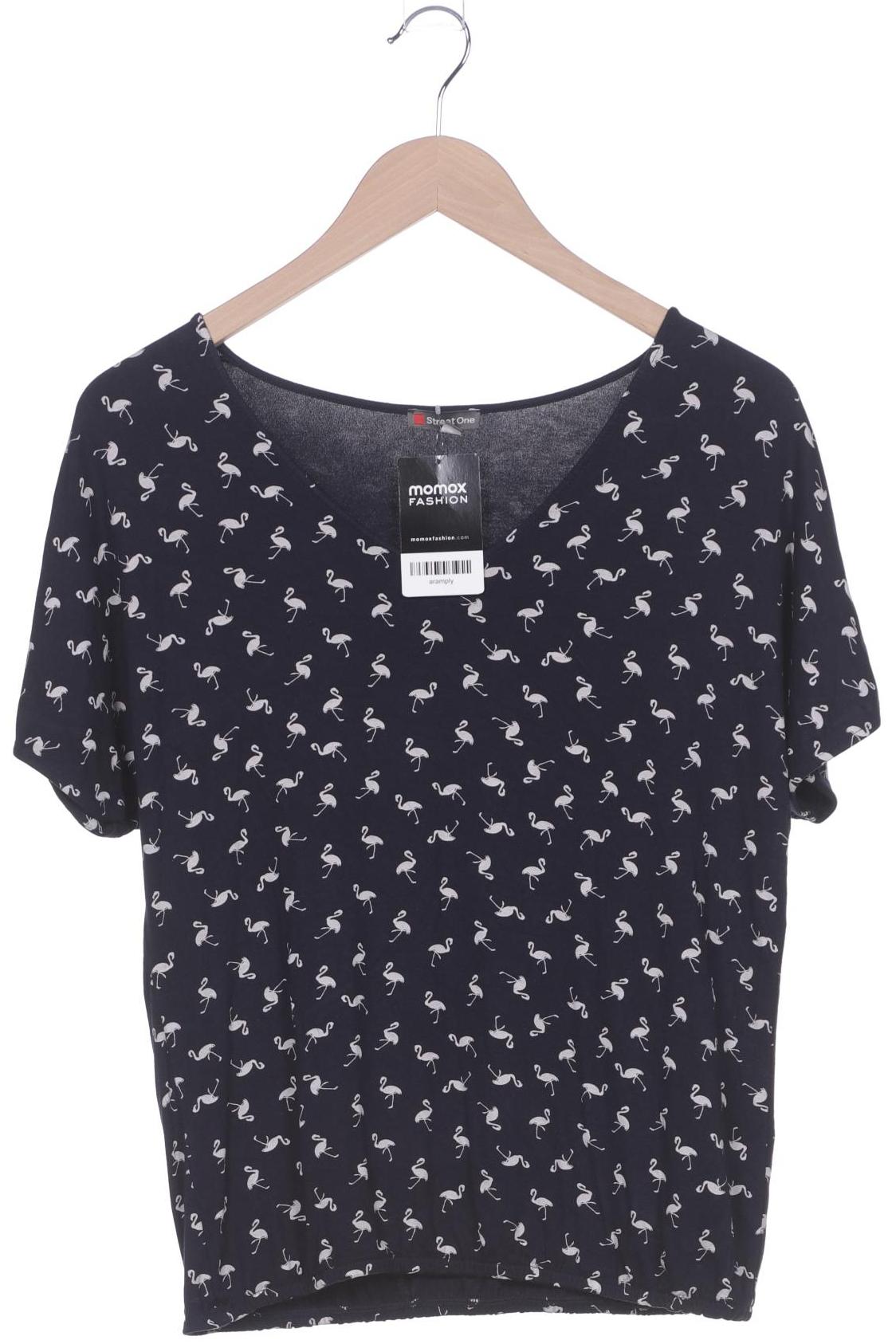 

Street One Damen T-Shirt, marineblau, Gr. 36