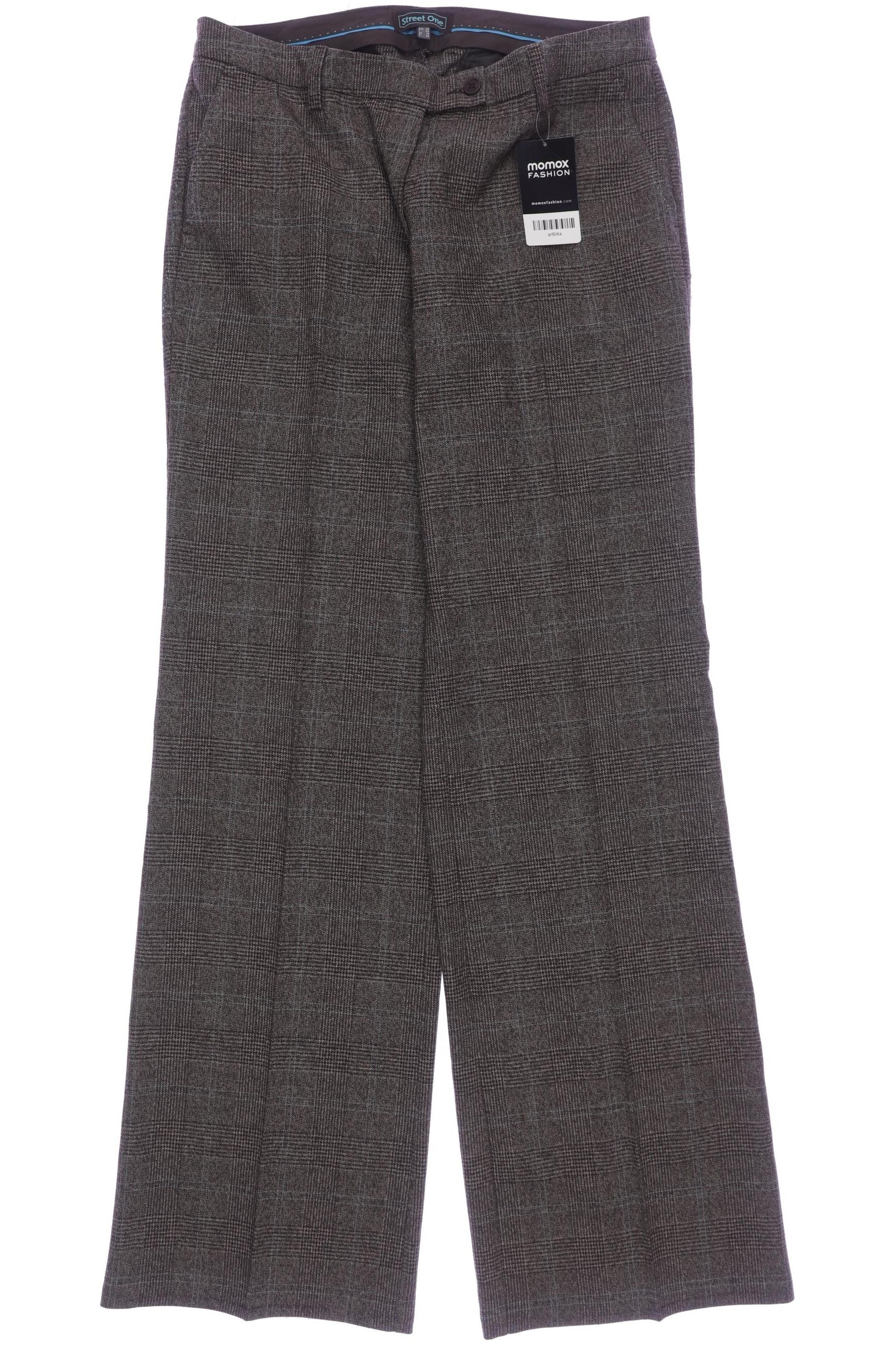 

Street One Damen Stoffhose, braun, Gr. 40