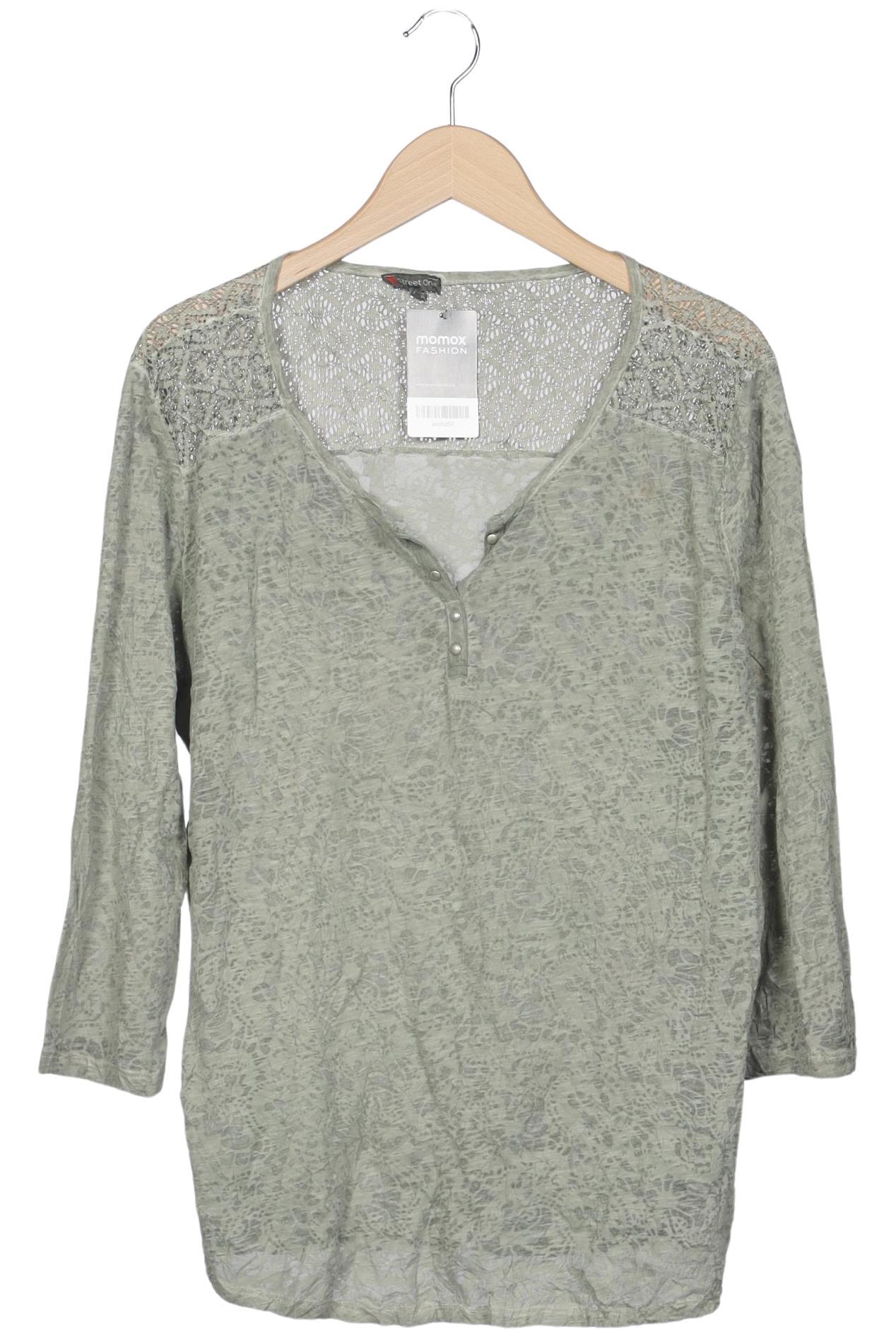 

Street One Damen Langarmshirt, grün, Gr. 44