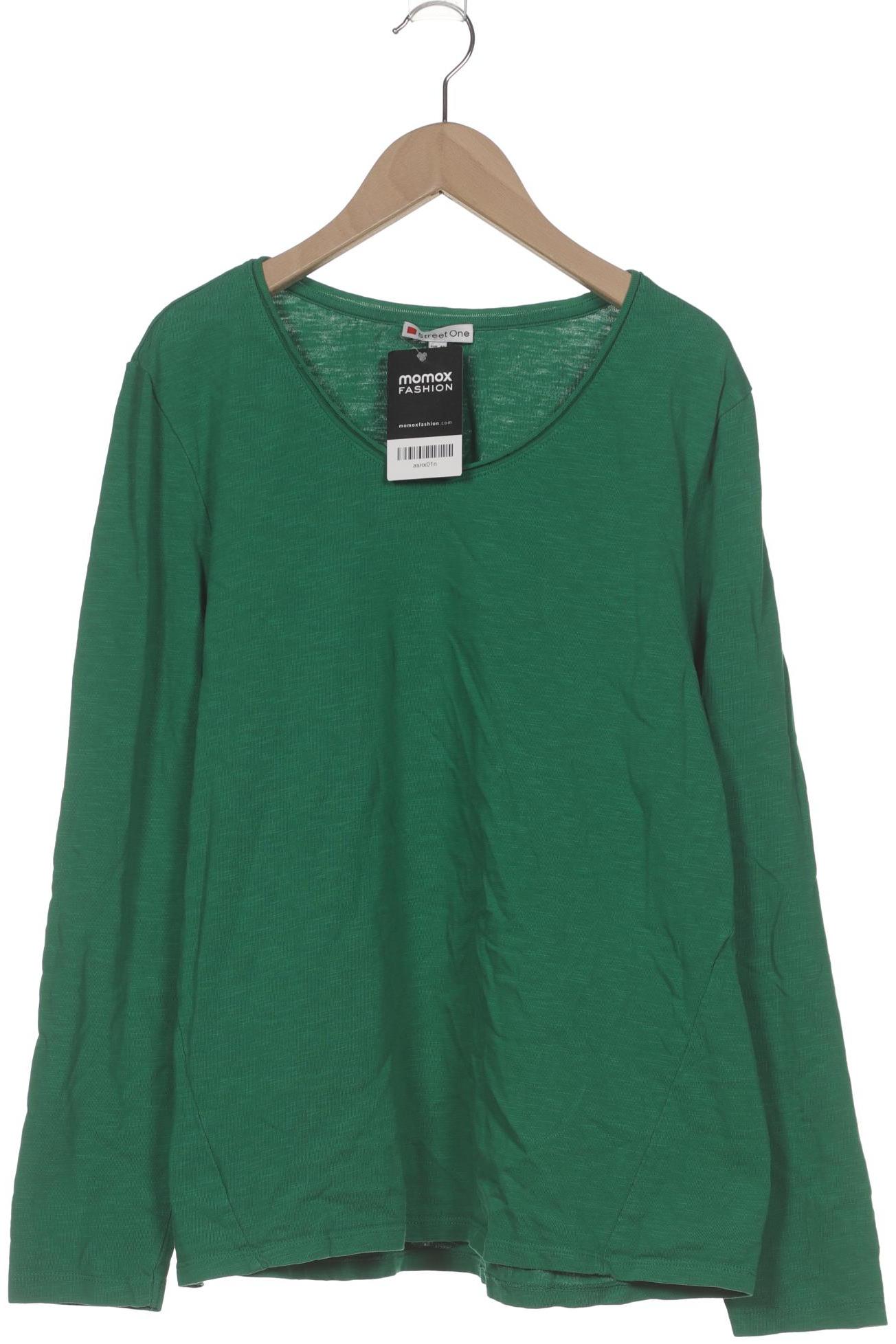 

Street One Damen Langarmshirt, grün, Gr. 42