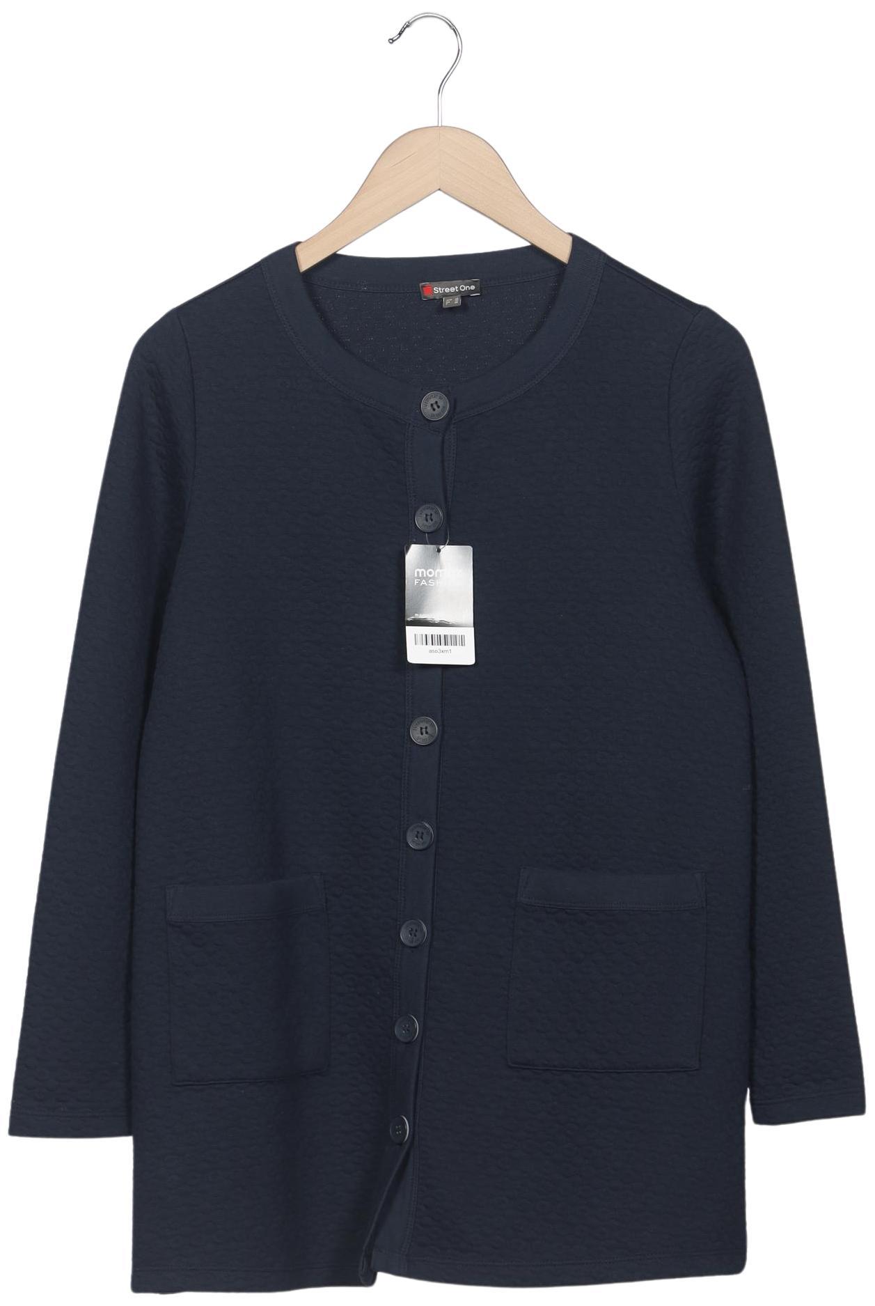 

Street One Damen Strickjacke, marineblau, Gr. 36