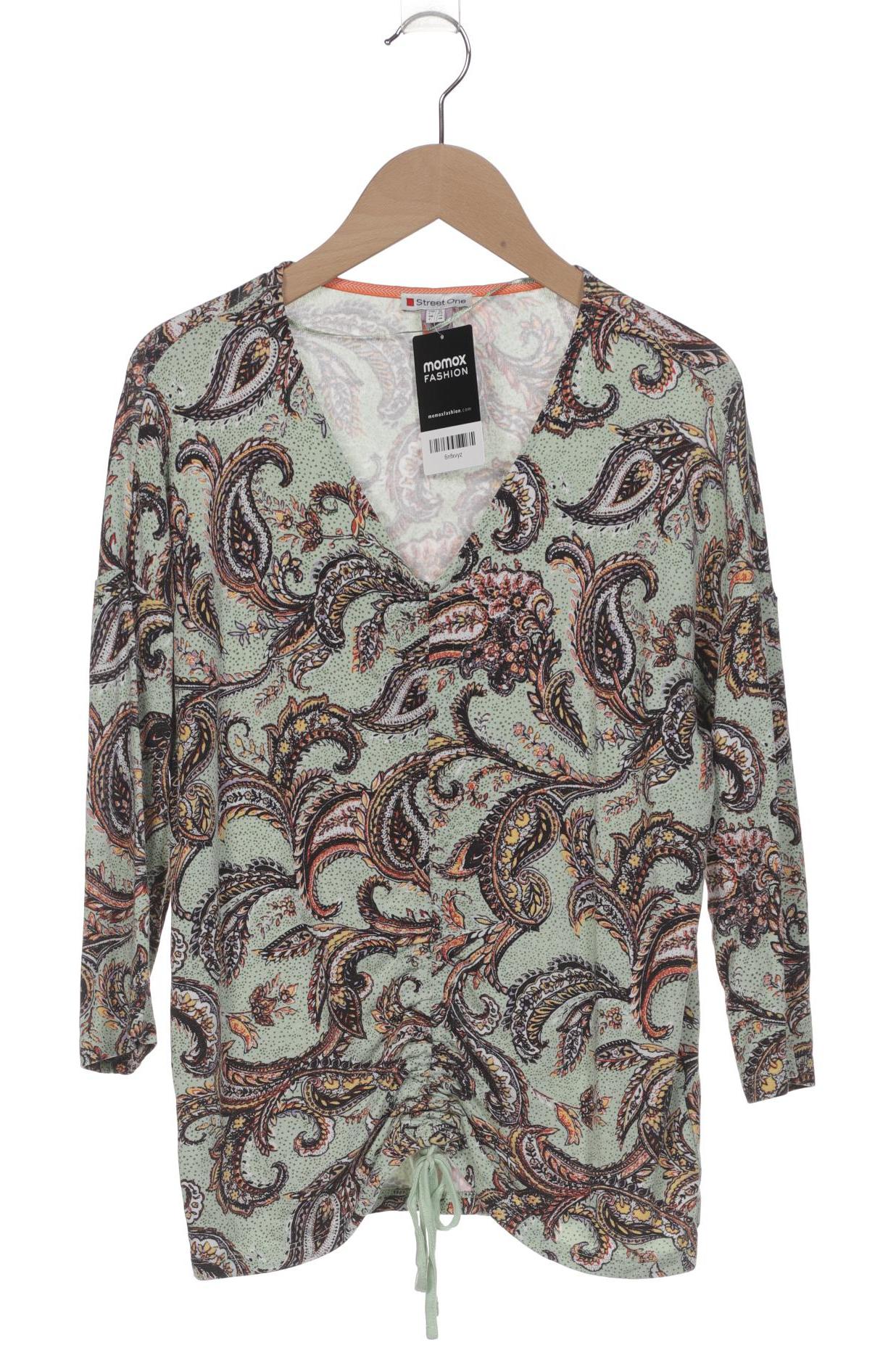 

Street One Damen Langarmshirt, hellgrün, Gr. 36