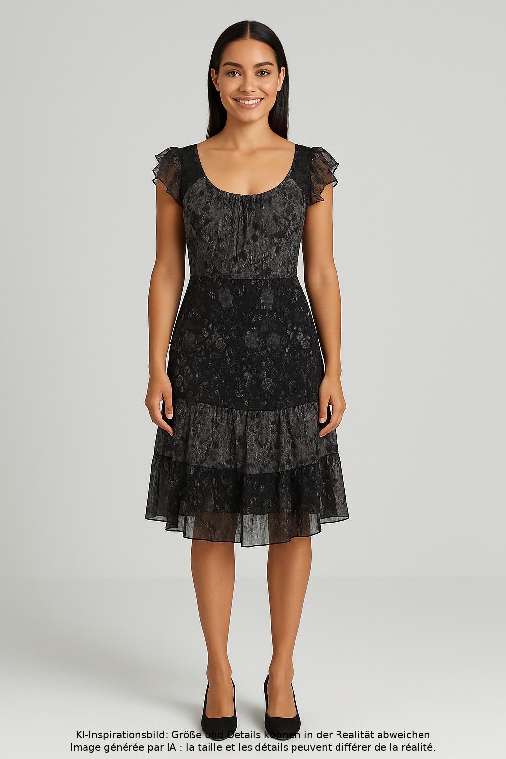 

Street One Damen Kleid, schwarz, Gr. 36