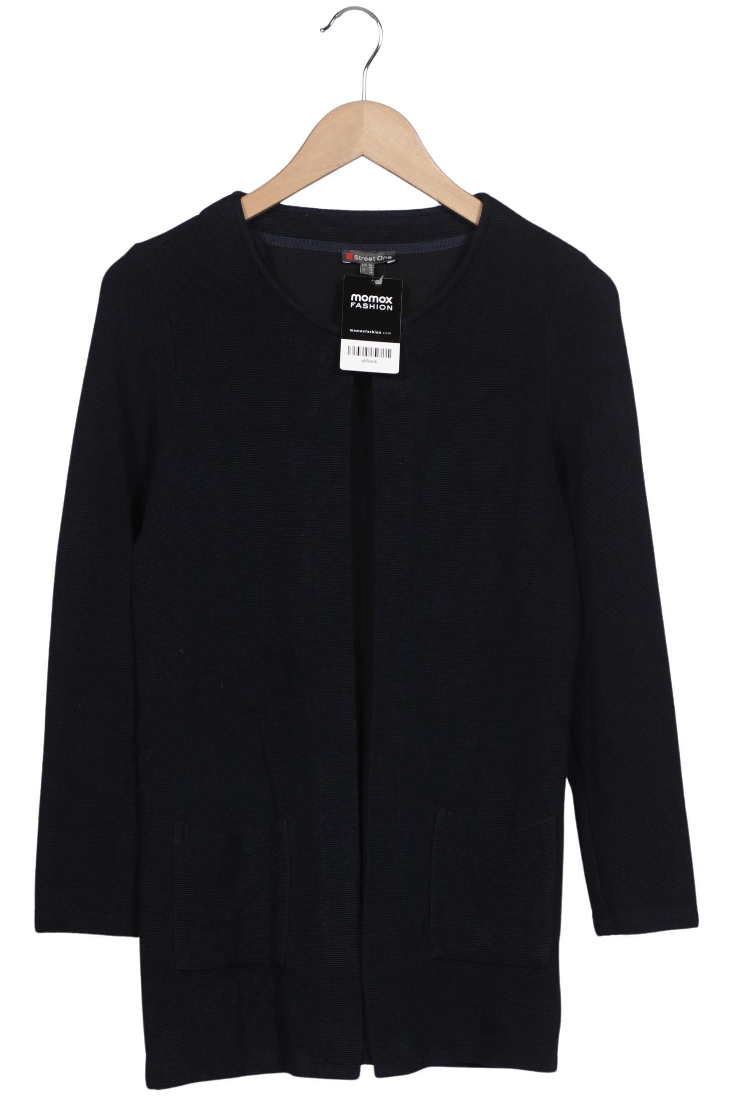 

Street One Damen Strickjacke, marineblau, Gr. 36