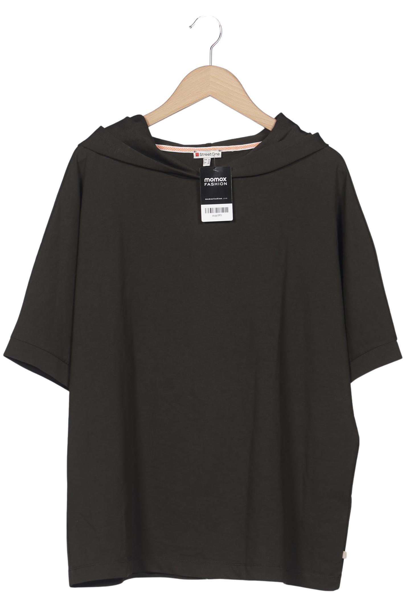 

Street One Damen Kapuzenpullover, grün, Gr. 46