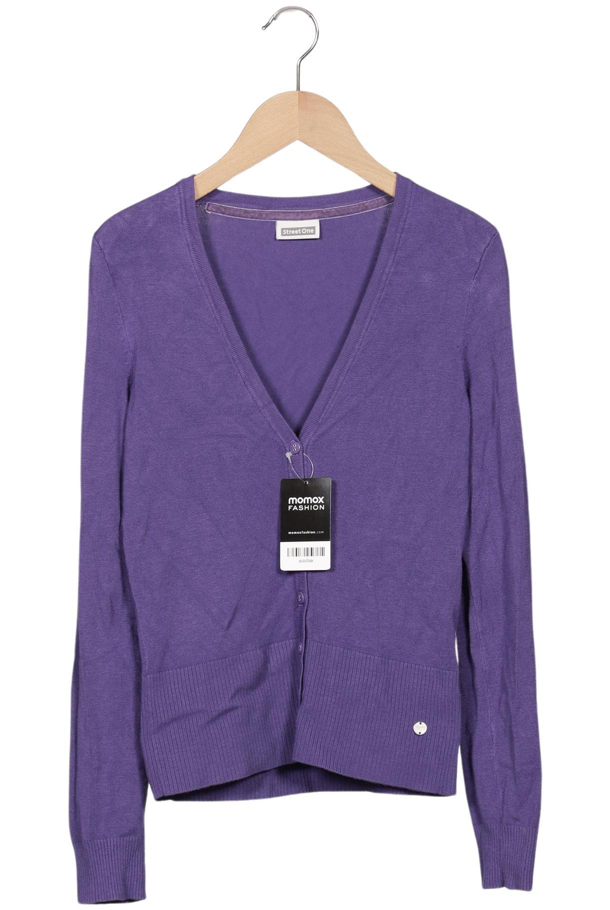 

Street One Damen Strickjacke, flieder, Gr. 36