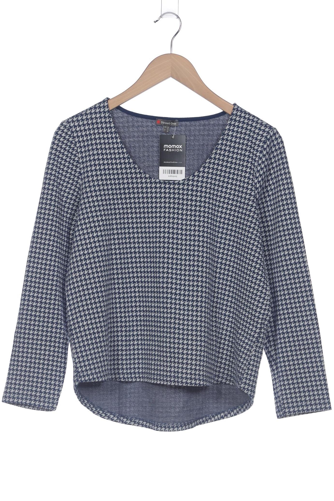 

Street One Damen Langarmshirt, blau, Gr. 38