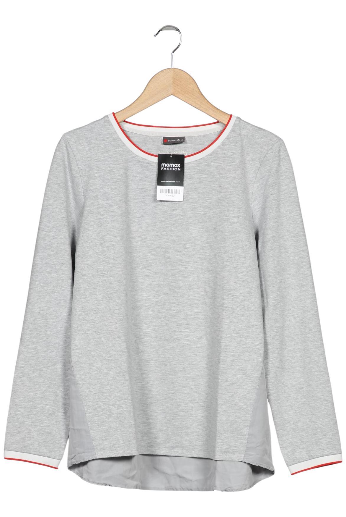 

Street One Damen Langarmshirt, grau, Gr. 40