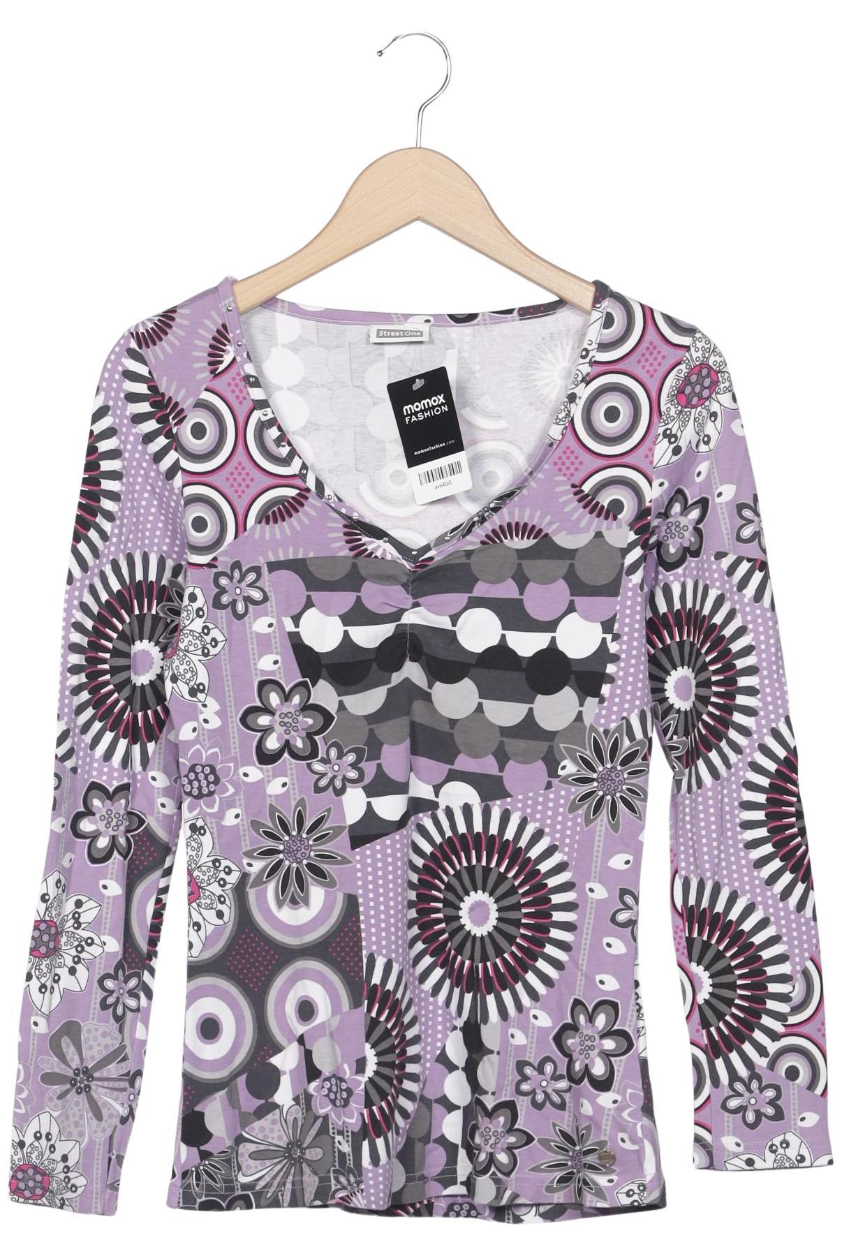 

Street One Damen Langarmshirt, flieder, Gr. 36