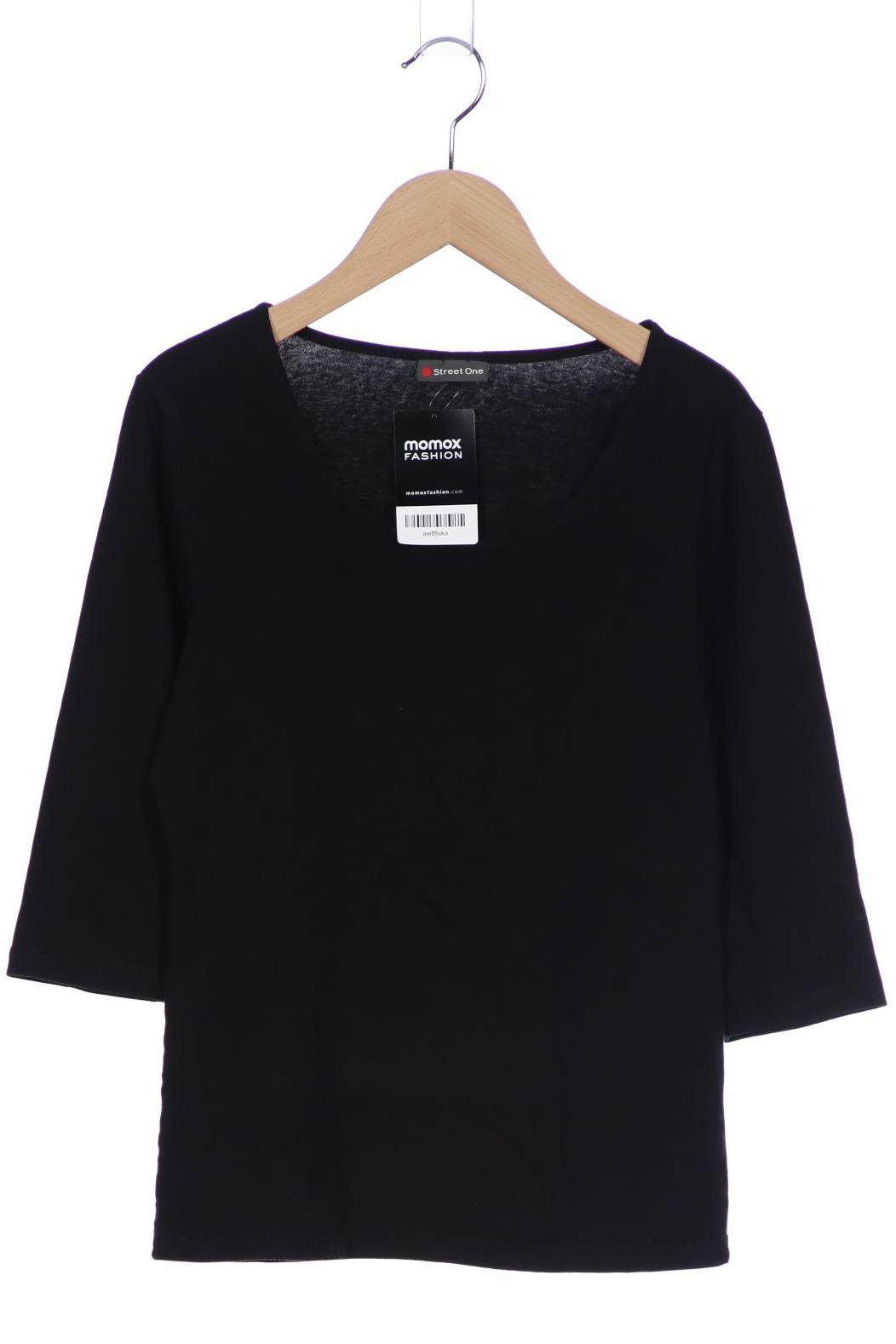 

Street One Damen T-Shirt, schwarz, Gr. 38