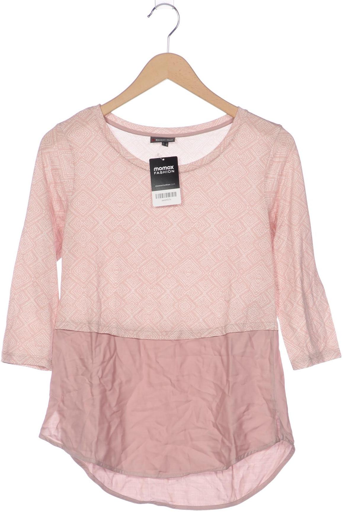 

Street One Damen Langarmshirt, pink, Gr. 36