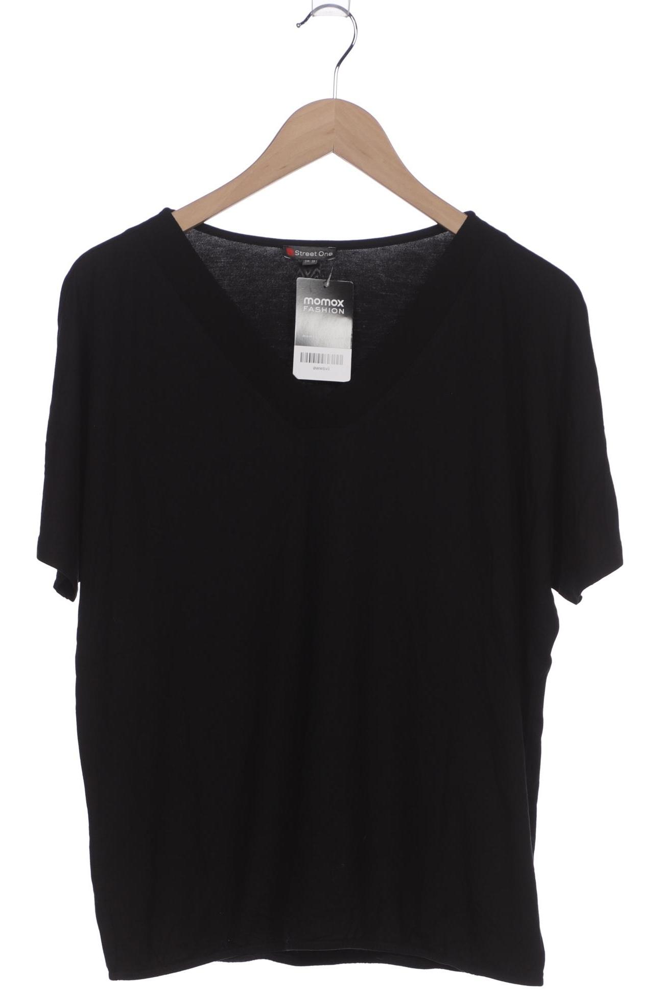 

Street One Damen T-Shirt, schwarz, Gr. 40
