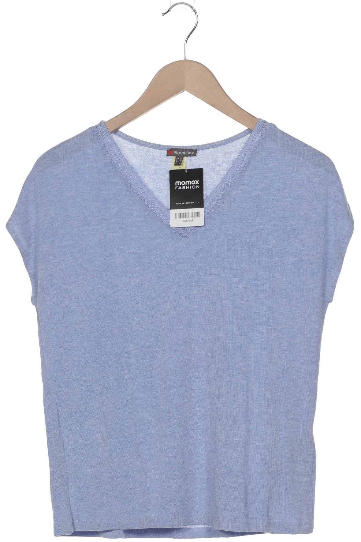 

Street One Damen T-Shirt, blau, Gr. 34
