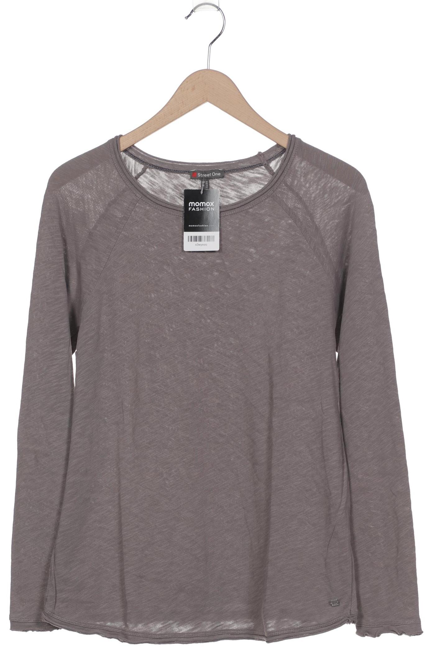 

Street One Damen Langarmshirt, beige, Gr. 42