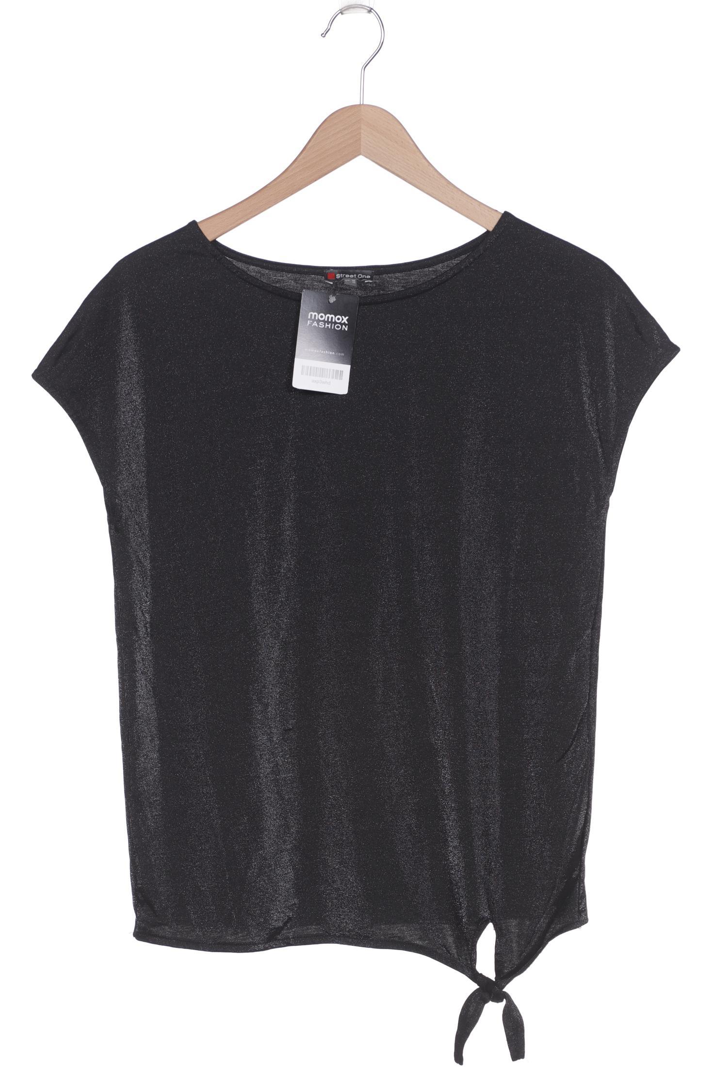 

Street One Damen T-Shirt, schwarz