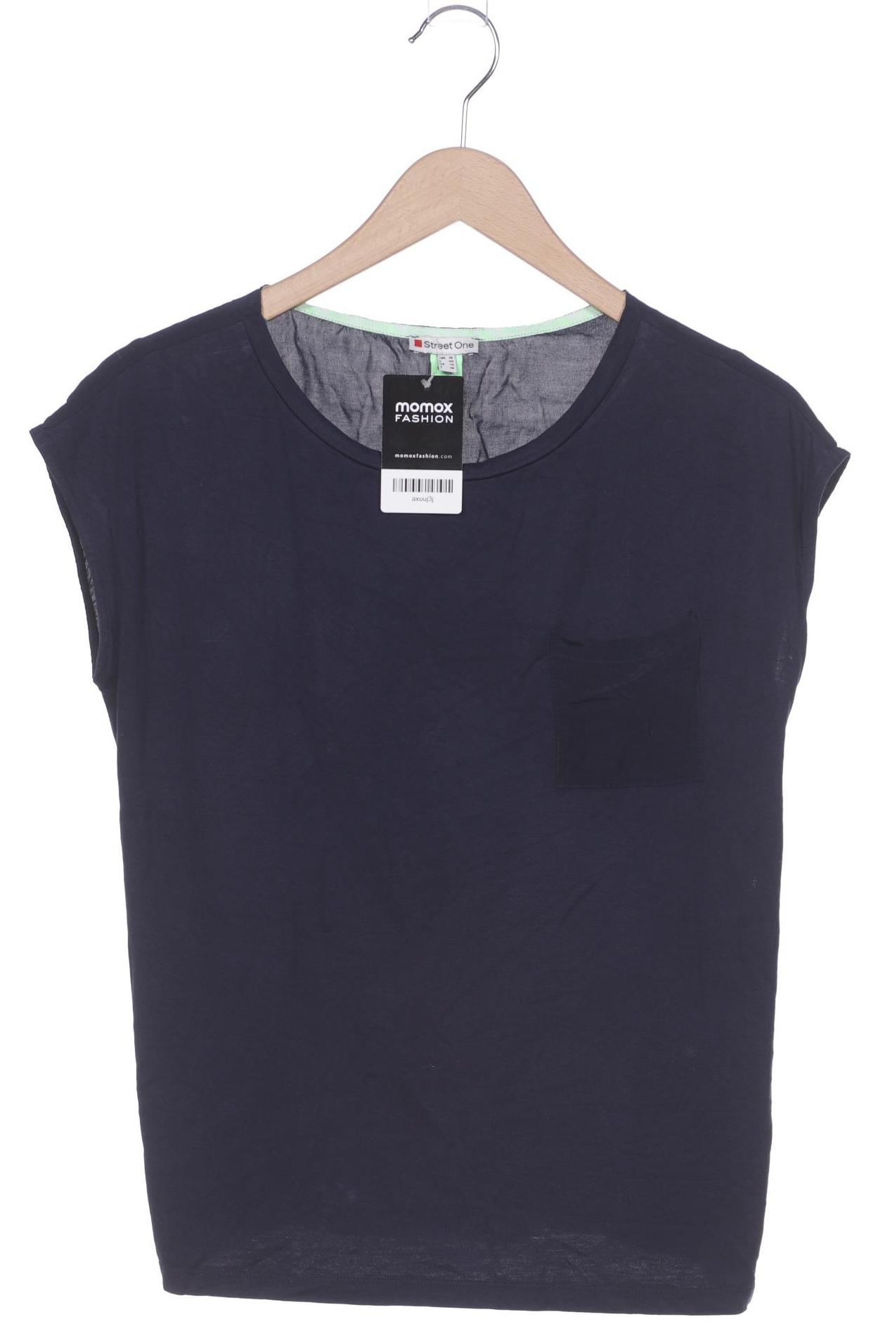 

Street One Damen T-Shirt, marineblau, Gr. 36