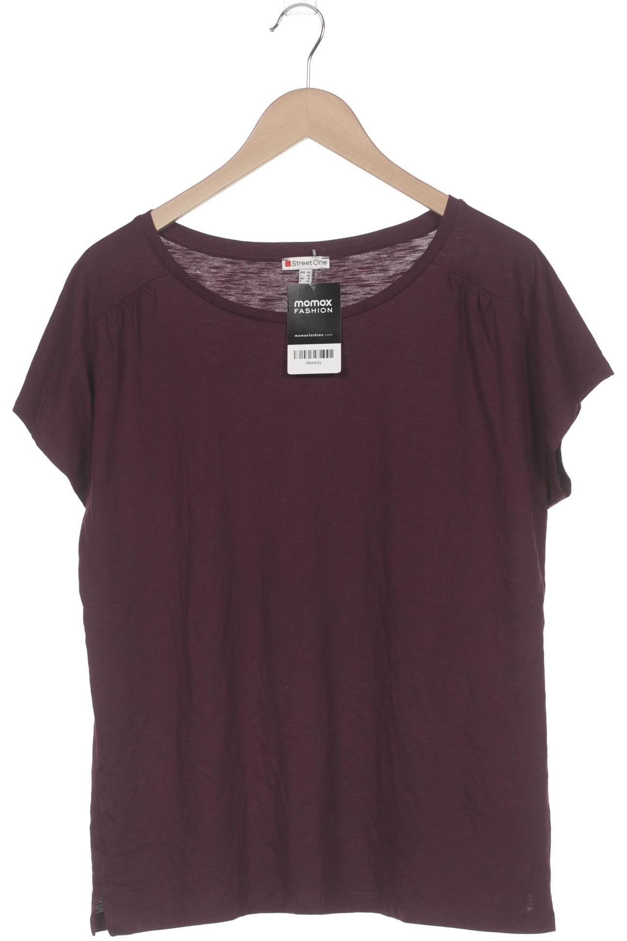 

Street One Damen T-Shirt, flieder, Gr. 42