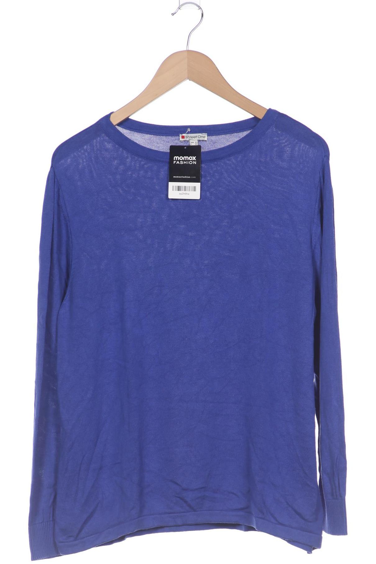 

Street One Damen Pullover, blau, Gr. 42