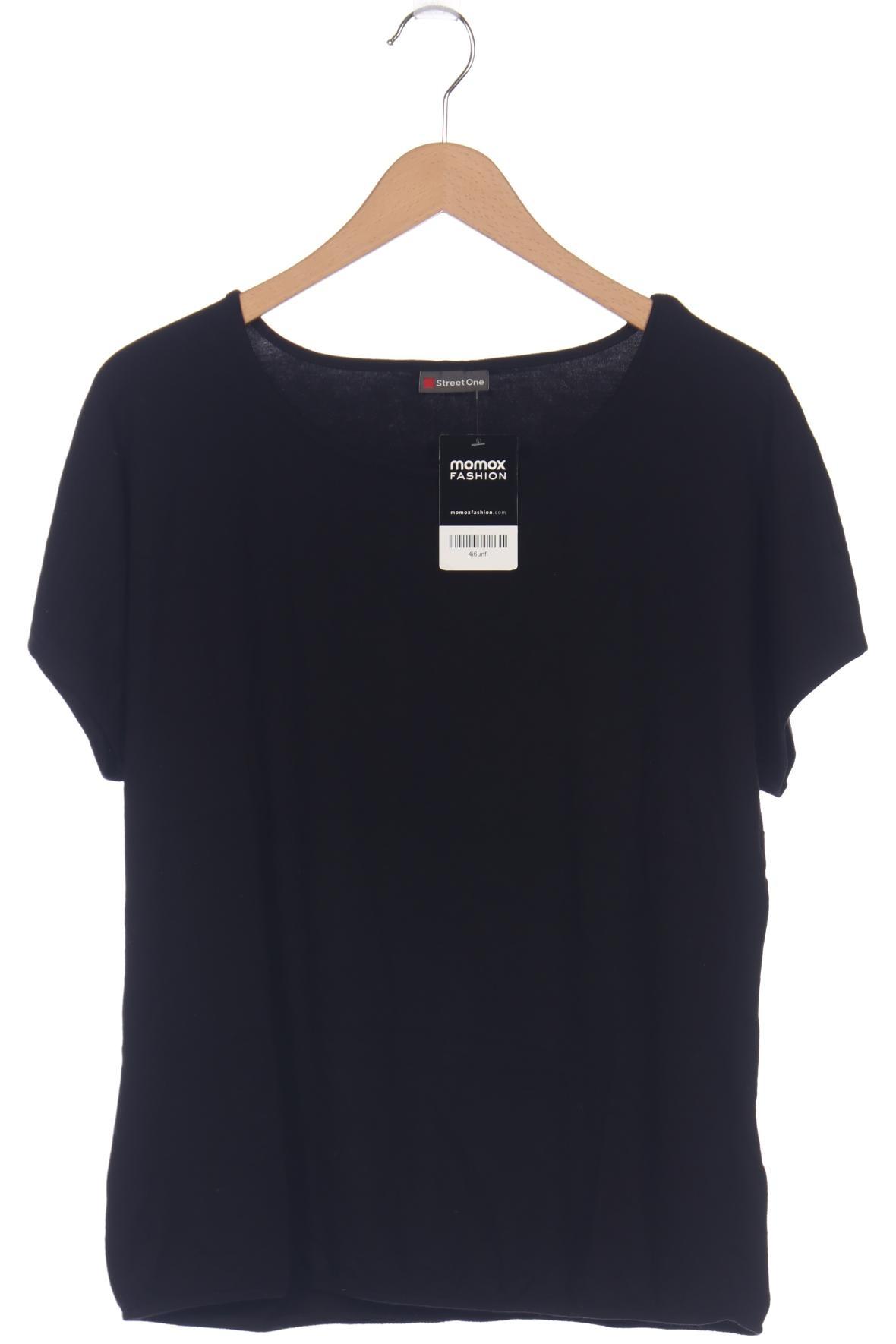 

Street One Damen T-Shirt, schwarz, Gr. 42