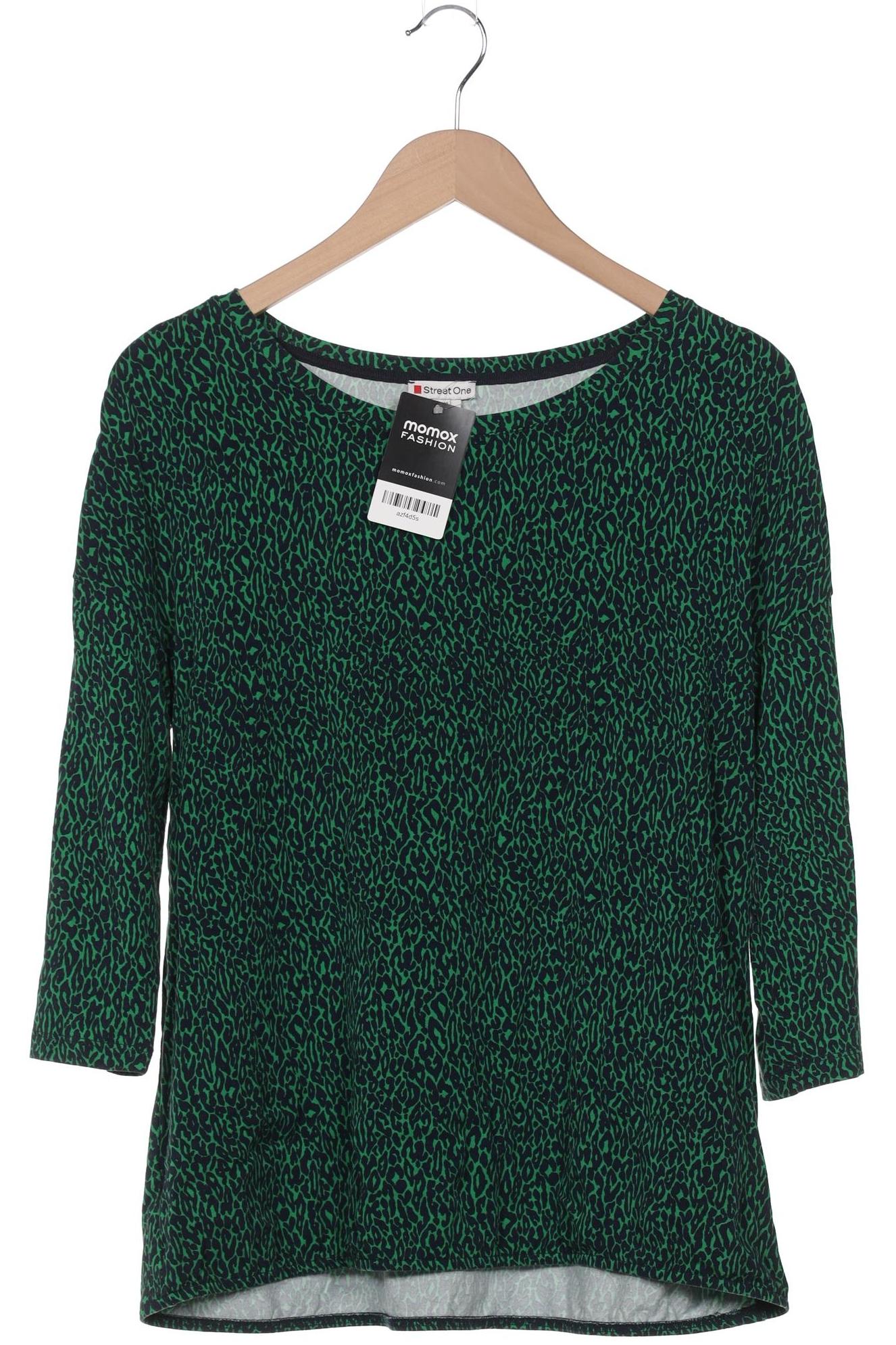 

Street One Damen Langarmshirt, grün, Gr. 40