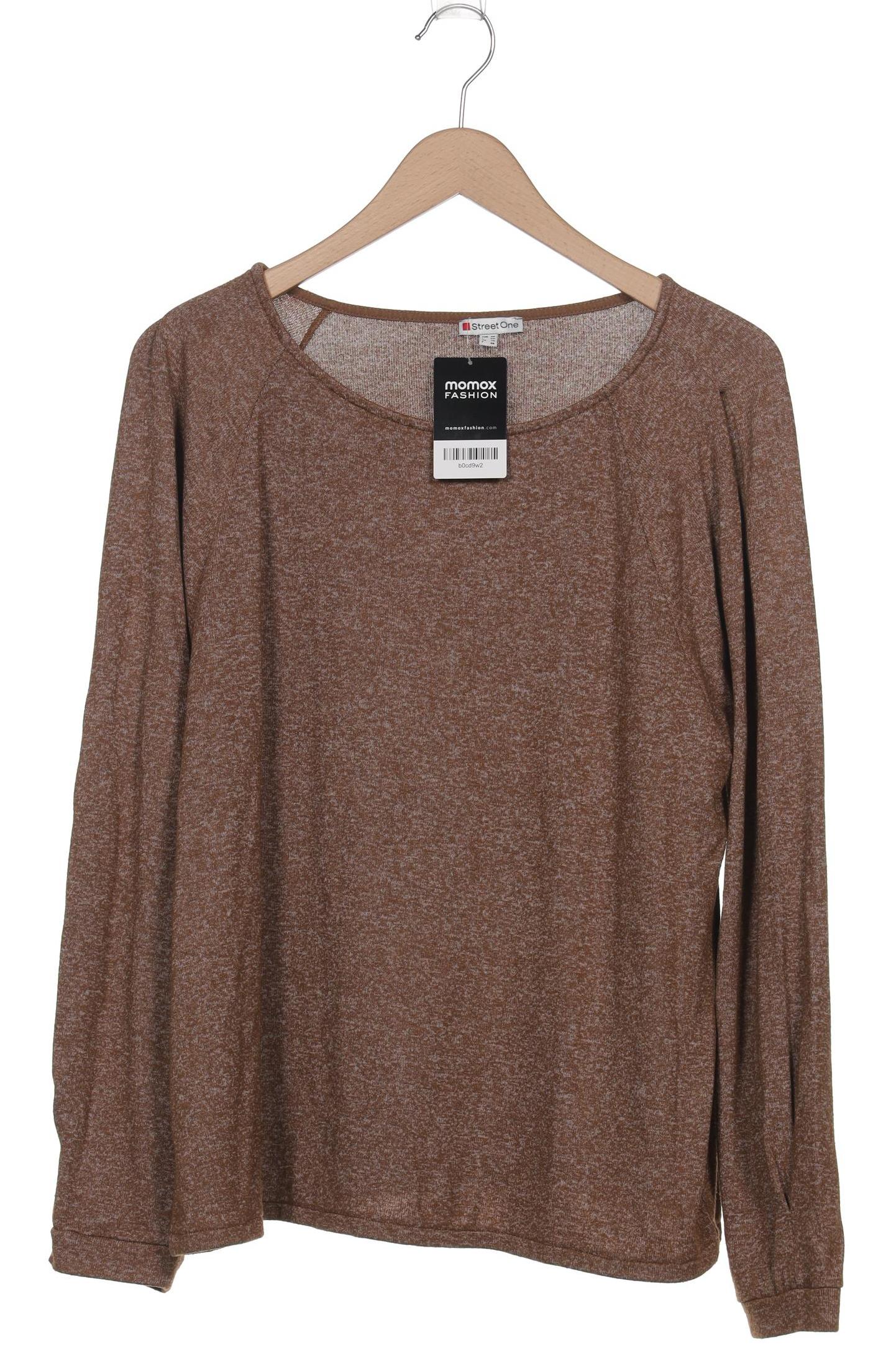 

Street One Damen Pullover, braun, Gr. 46