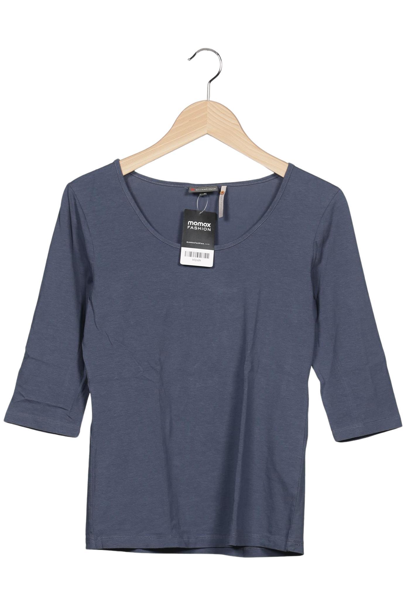

Street One Damen Langarmshirt, blau, Gr. 38