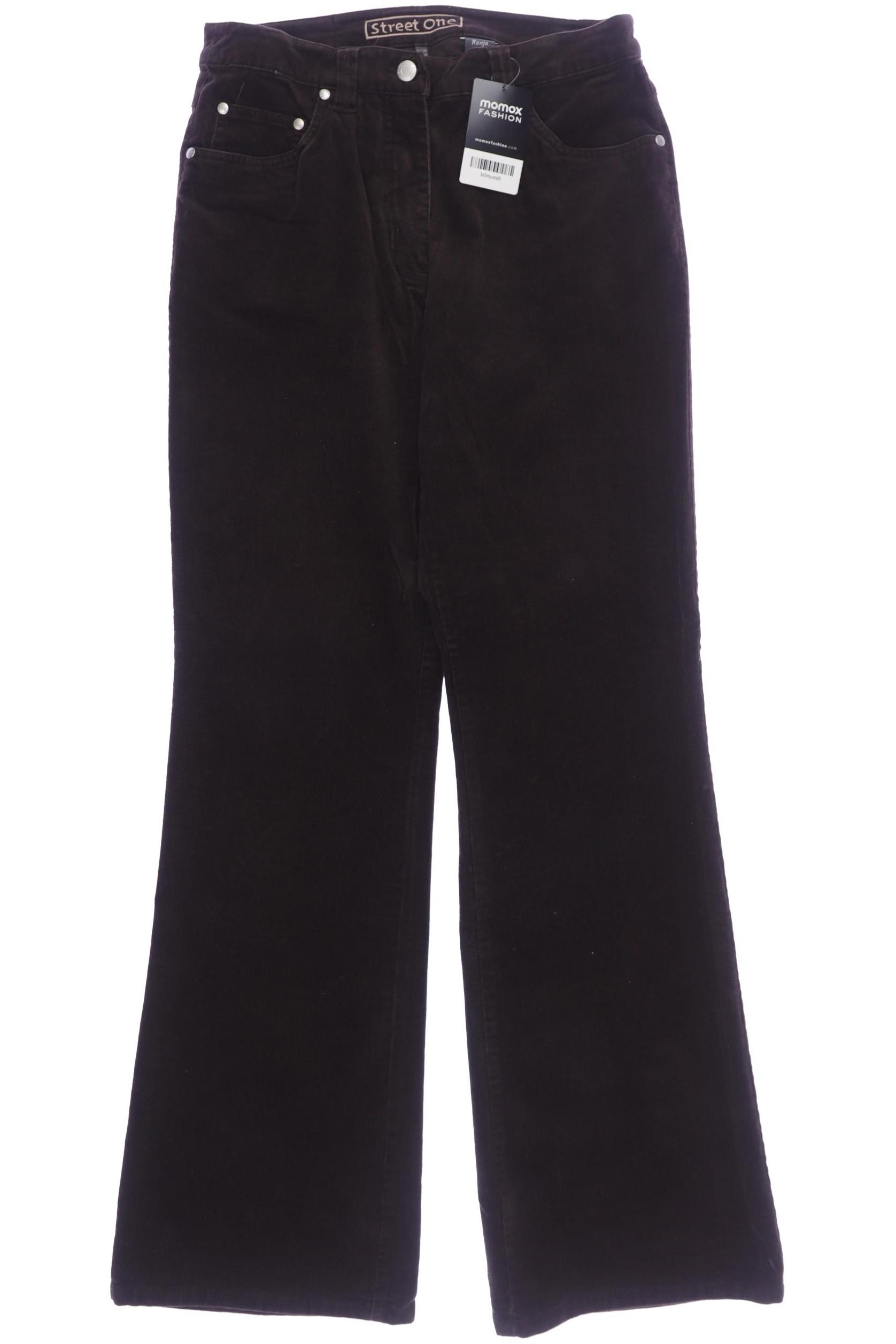 

Street One Damen Stoffhose, braun, Gr. 38