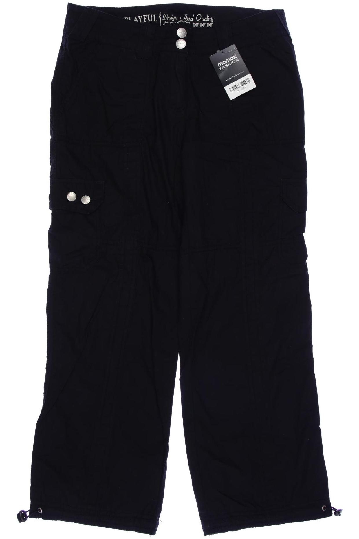 

Street One Damen Stoffhose, schwarz, Gr. 38