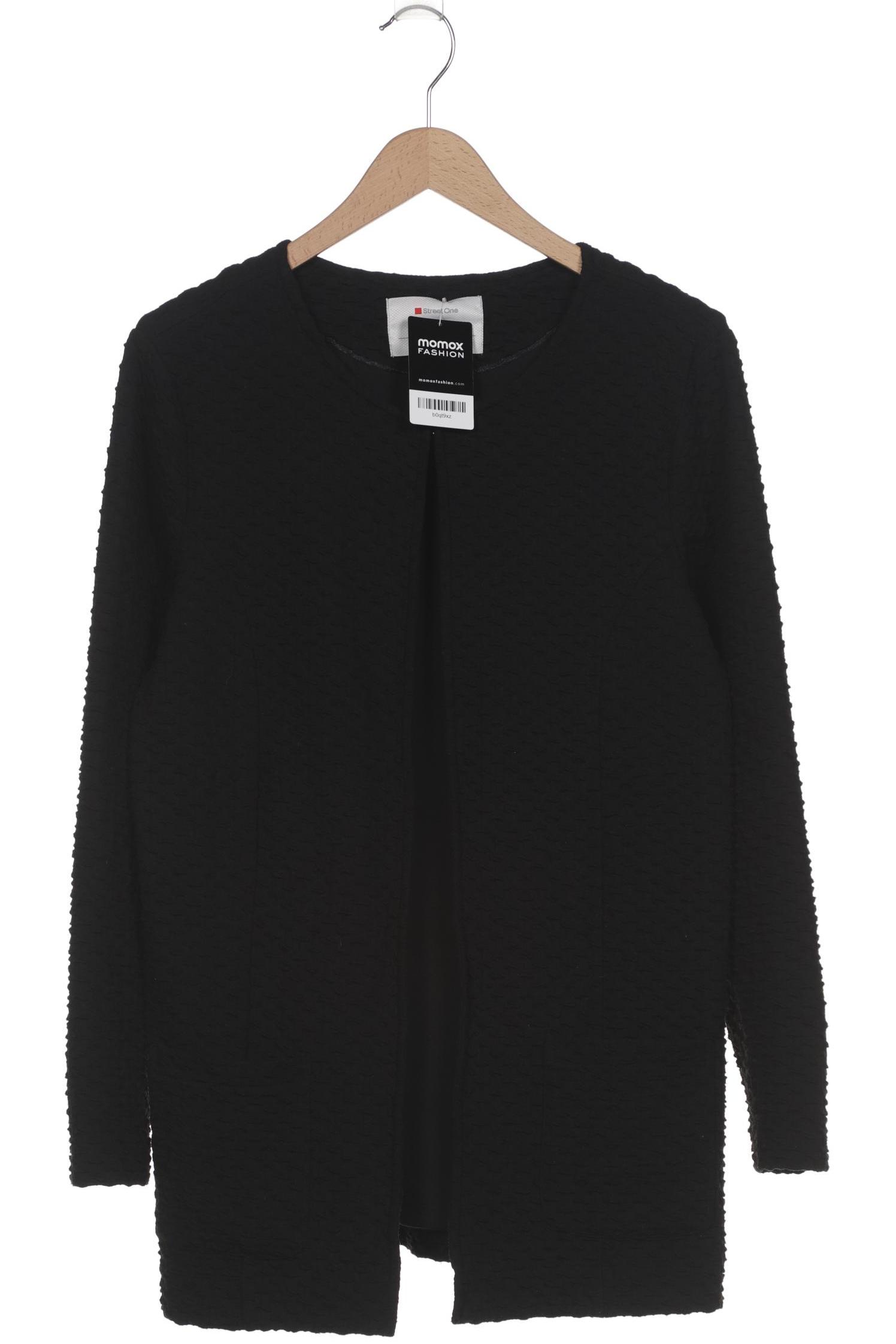 

Street One Damen Strickjacke, schwarz, Gr. 42
