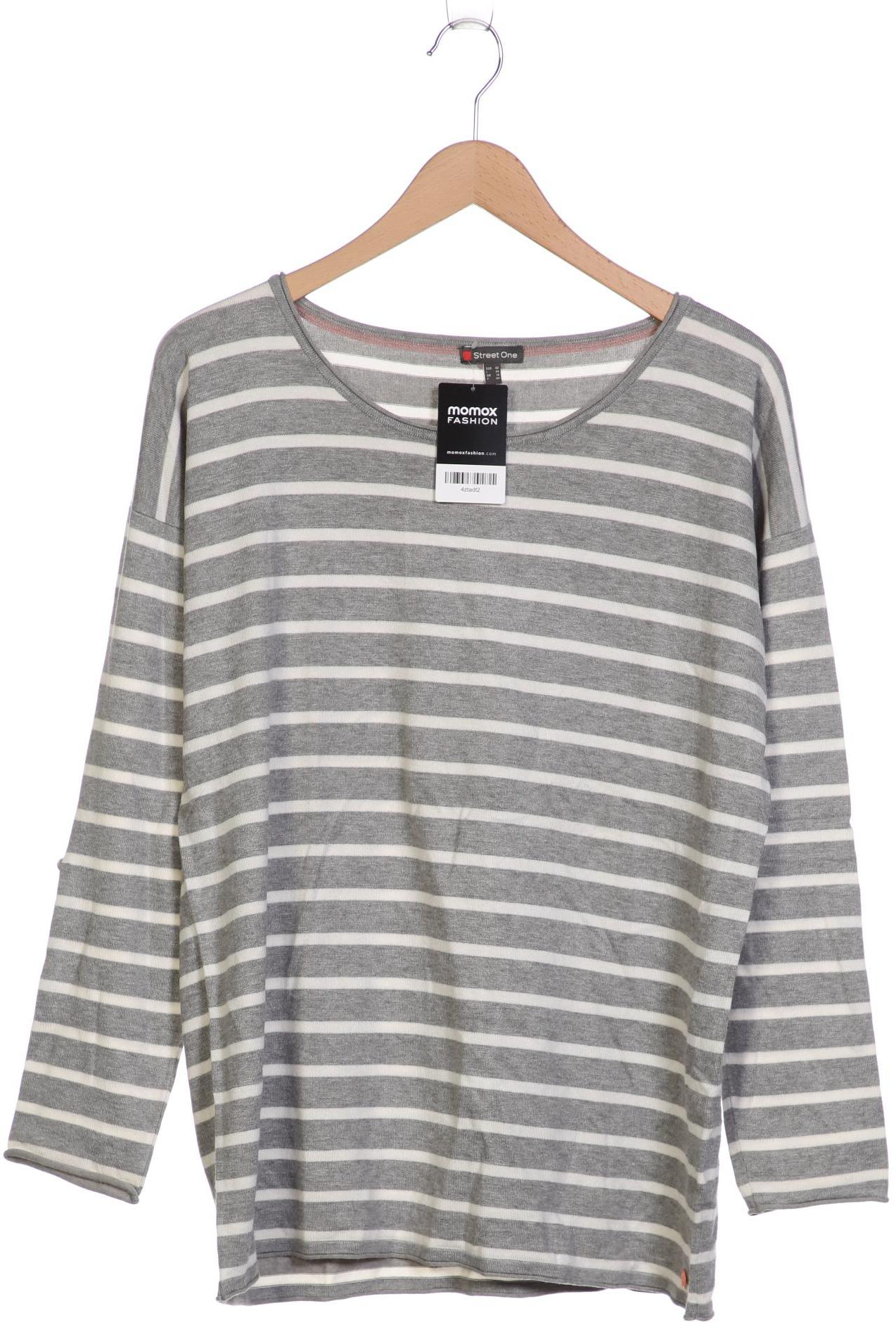 

Street One Damen Pullover, grau, Gr. 42